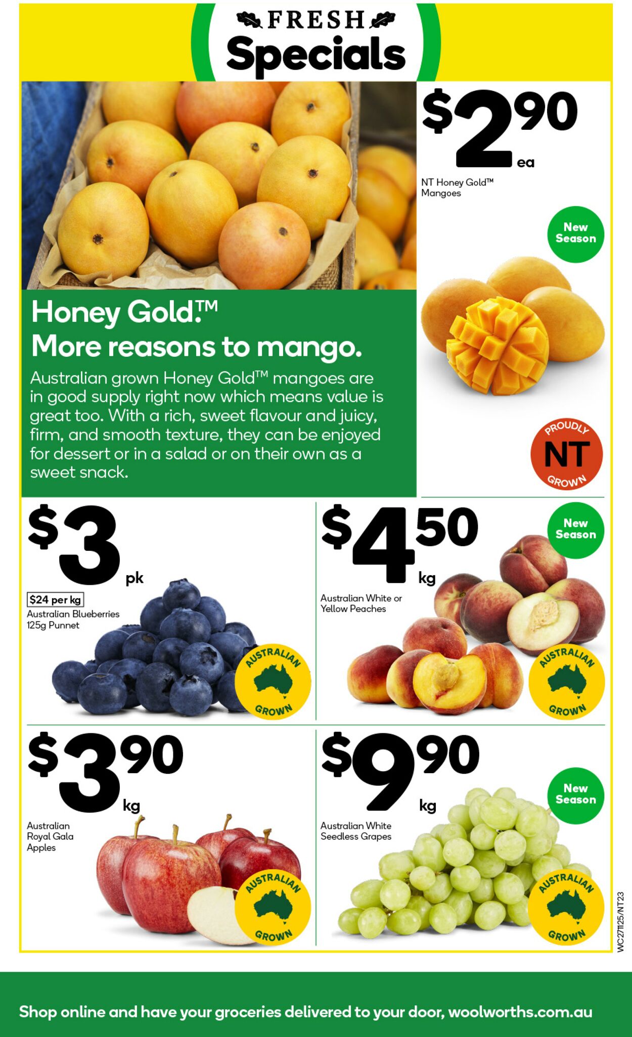 Catalogue Woolworths 27.11.2024 - 03.12.2024