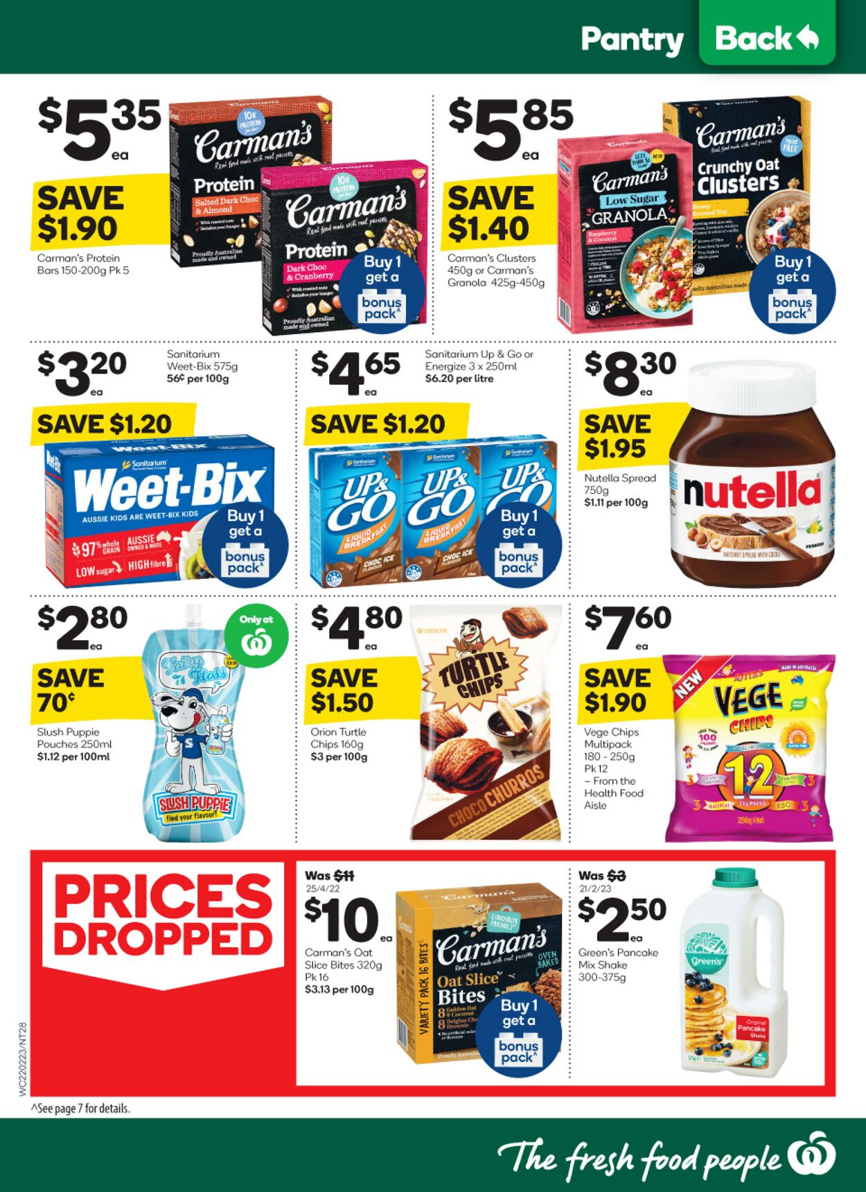 Catalogue Woolworths 22.02.2023 - 28.02.2023