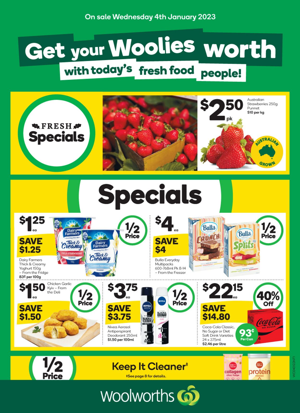 Catalogue Woolworths 04.01.2023 - 10.01.2023