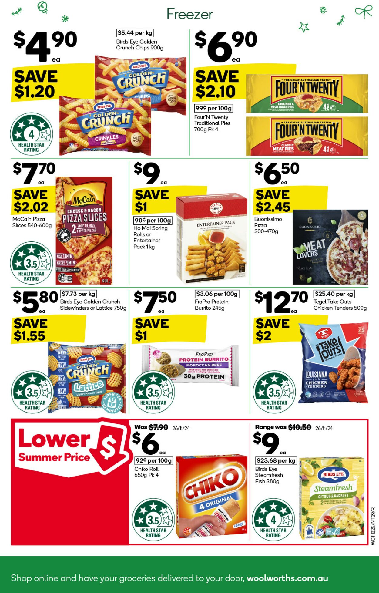 Catalogue Woolworths 11.12.2024 - 17.12.2024