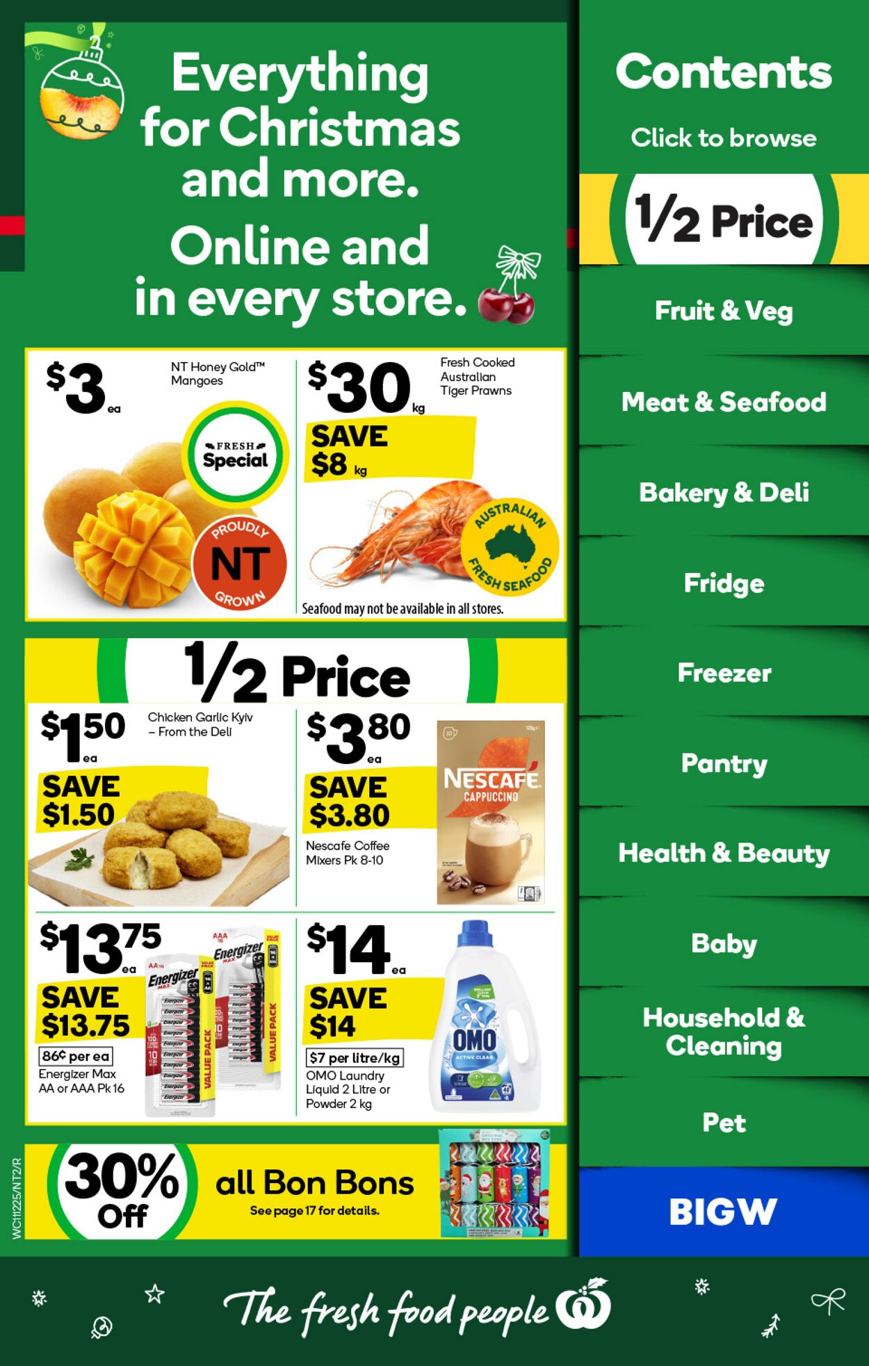 Catalogue Woolworths 11.12.2024 - 17.12.2024