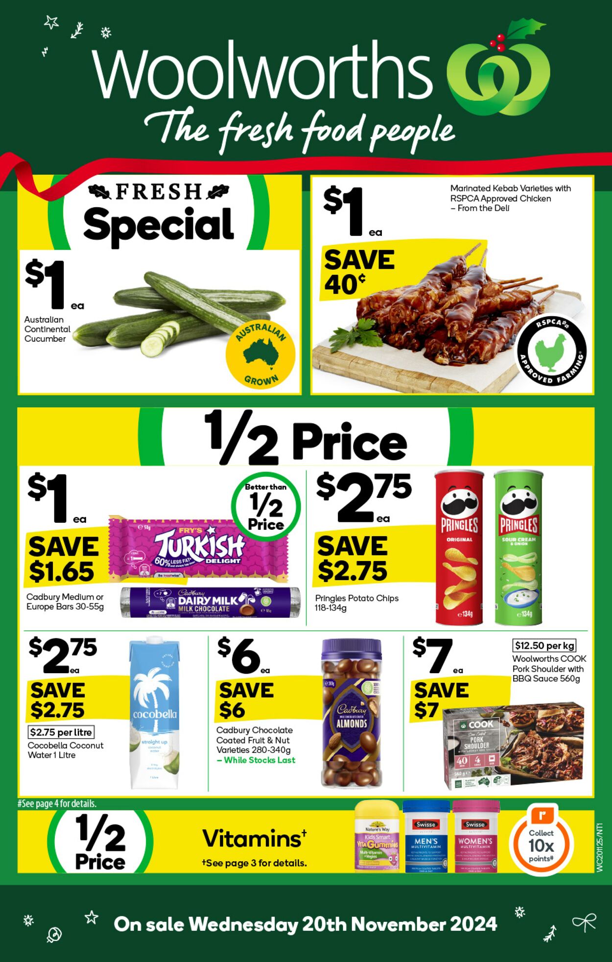 Catalogue Woolworths - Weekly Specials Catalogue NT 20 Nov, 2024 - 26 Nov, 2024