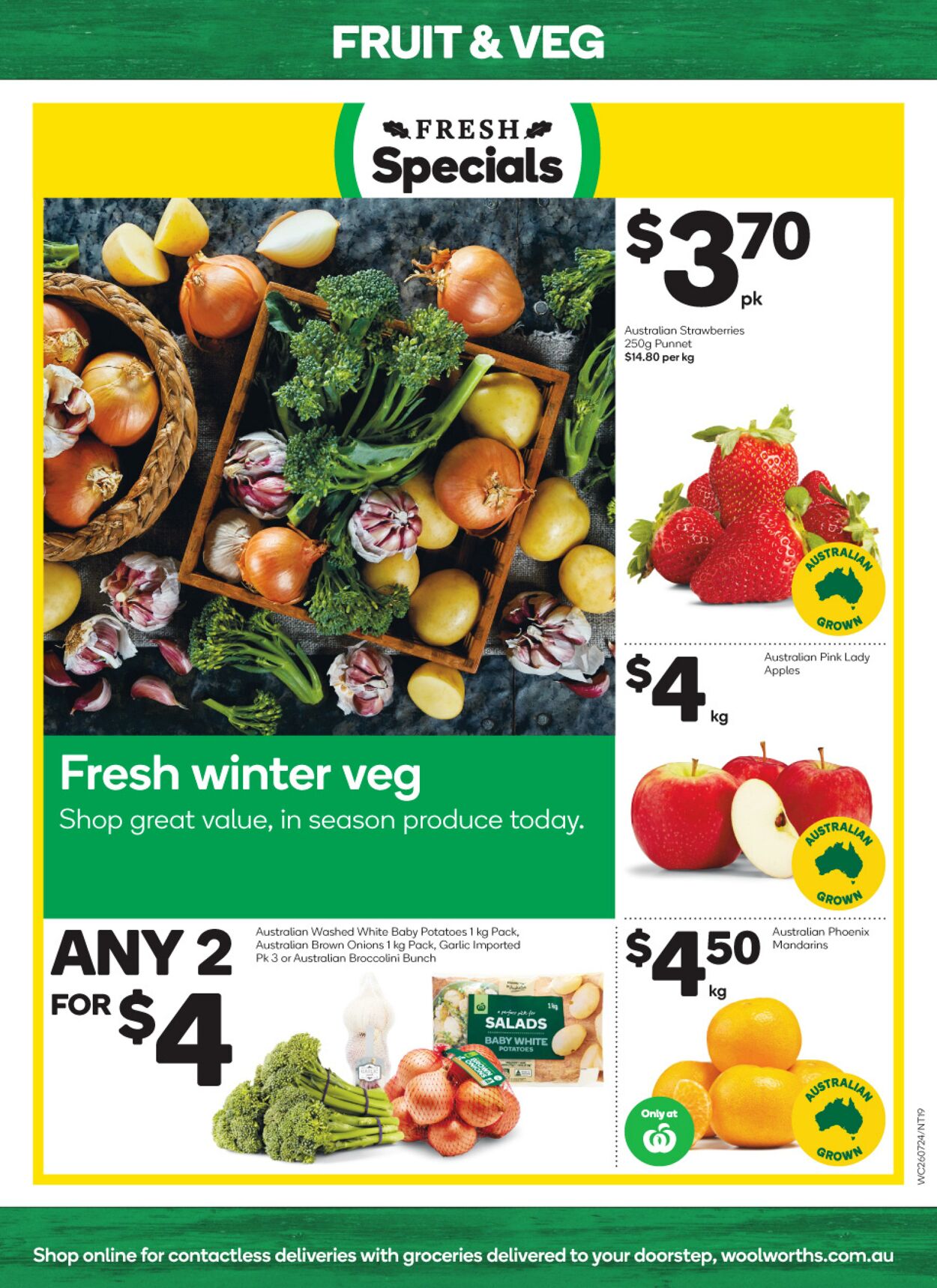 Catalogue Woolworths 26.07.2023 - 01.08.2023