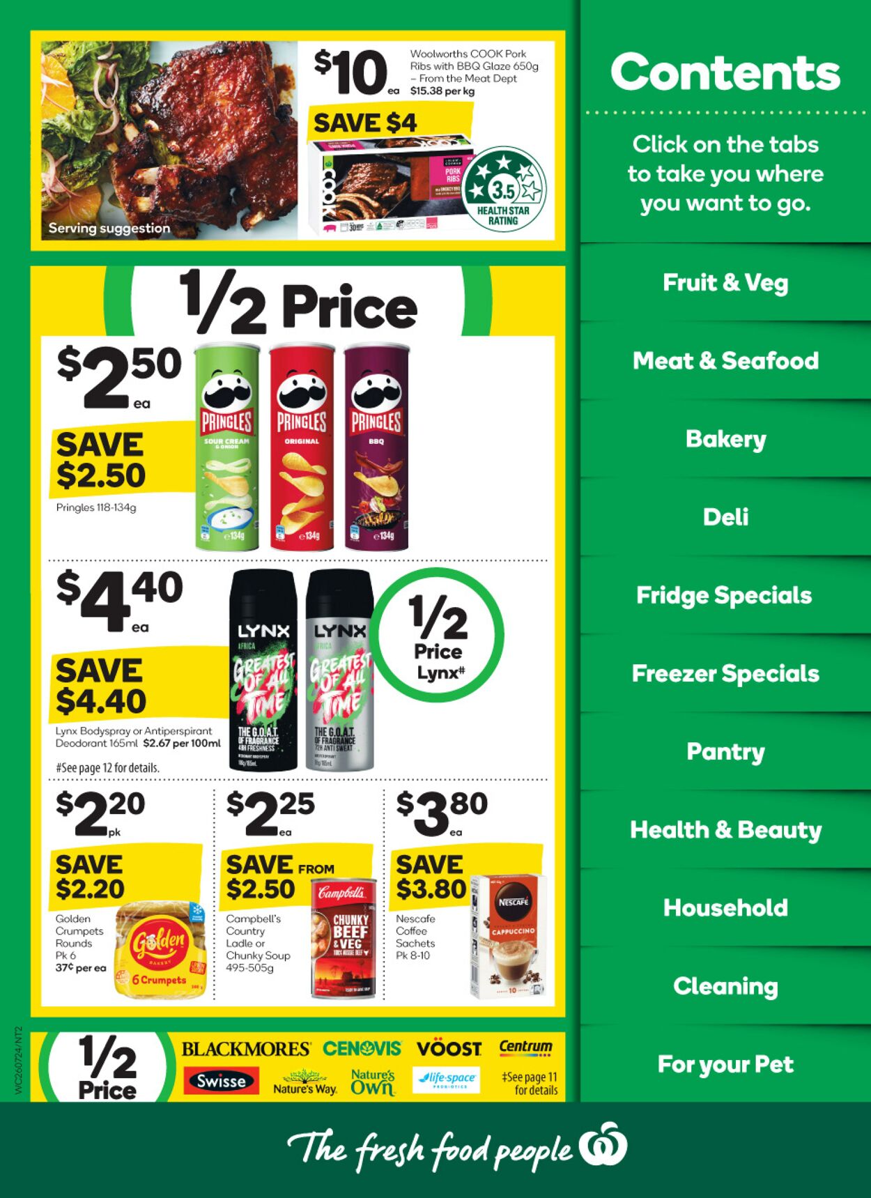 Catalogue Woolworths 26.07.2023 - 01.08.2023