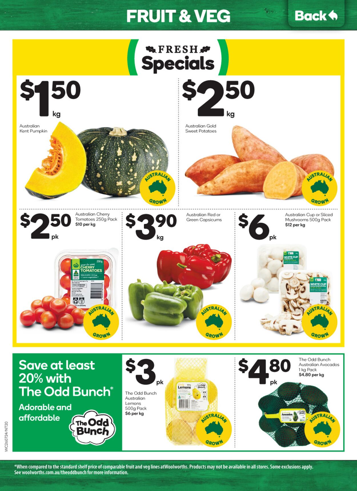 Catalogue Woolworths 26.07.2023 - 01.08.2023