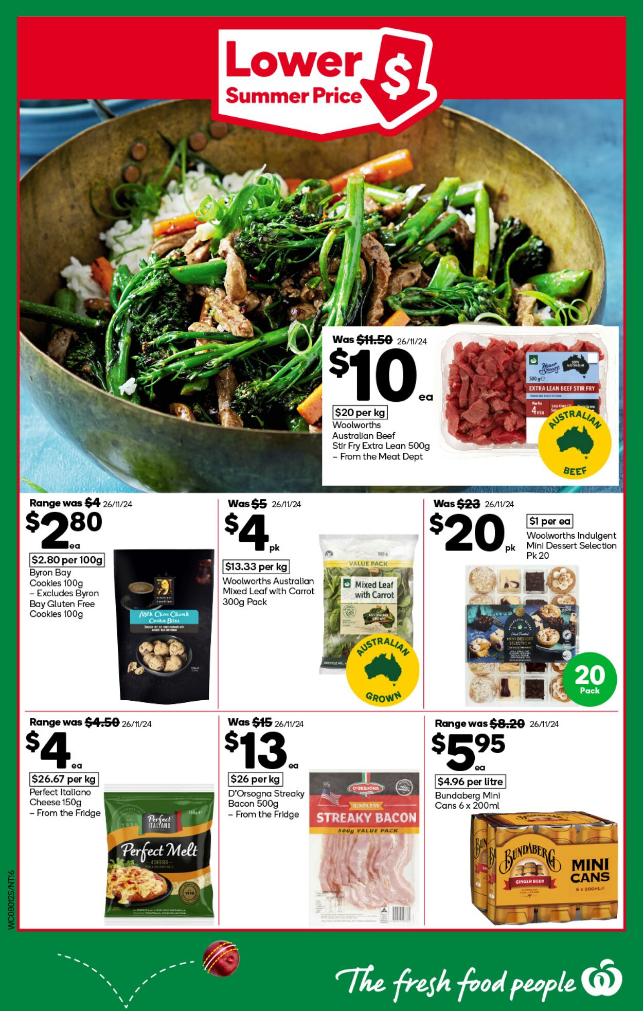 Catalogue Woolworths 08.01.2025 - 14.01.2025