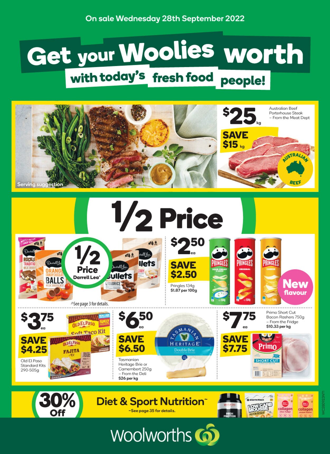 Catalogue Woolworths 28.09.2022-04.10.2022