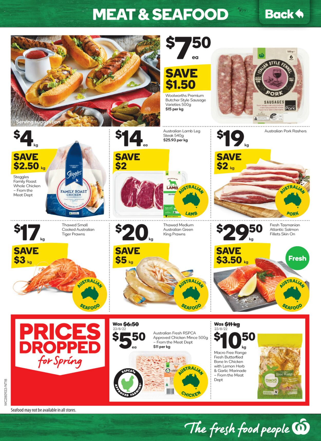 Catalogue Woolworths 28.09.2022 - 04.10.2022