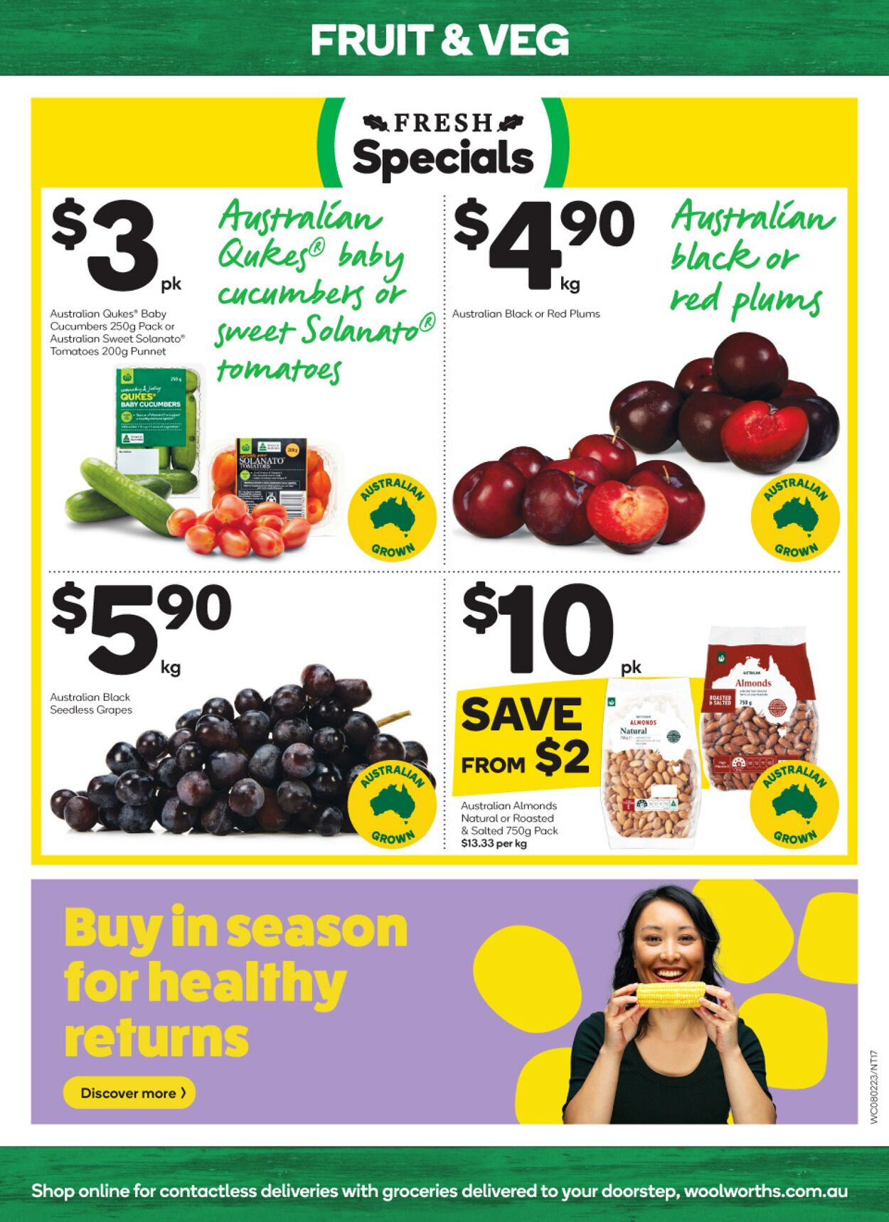 Catalogue Woolworths 08.02.2023 - 14.02.2023