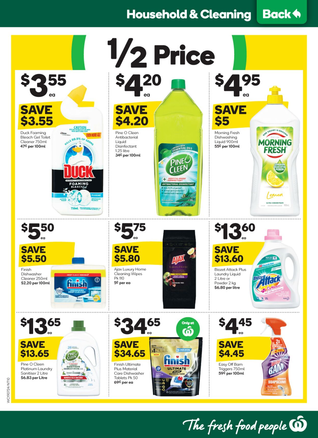 Catalogue Woolworths 19.07.2023 - 25.07.2023