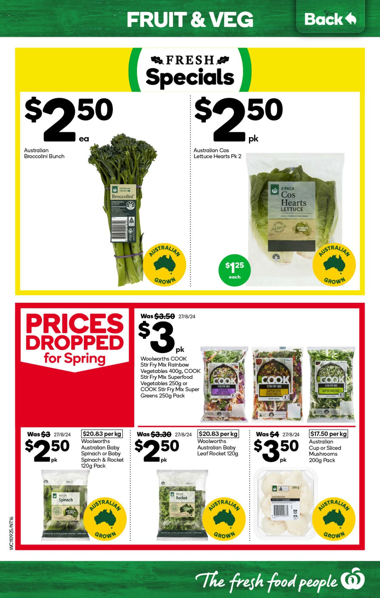 Catalogue Woolworths 11.09.2024 - 17.09.2024