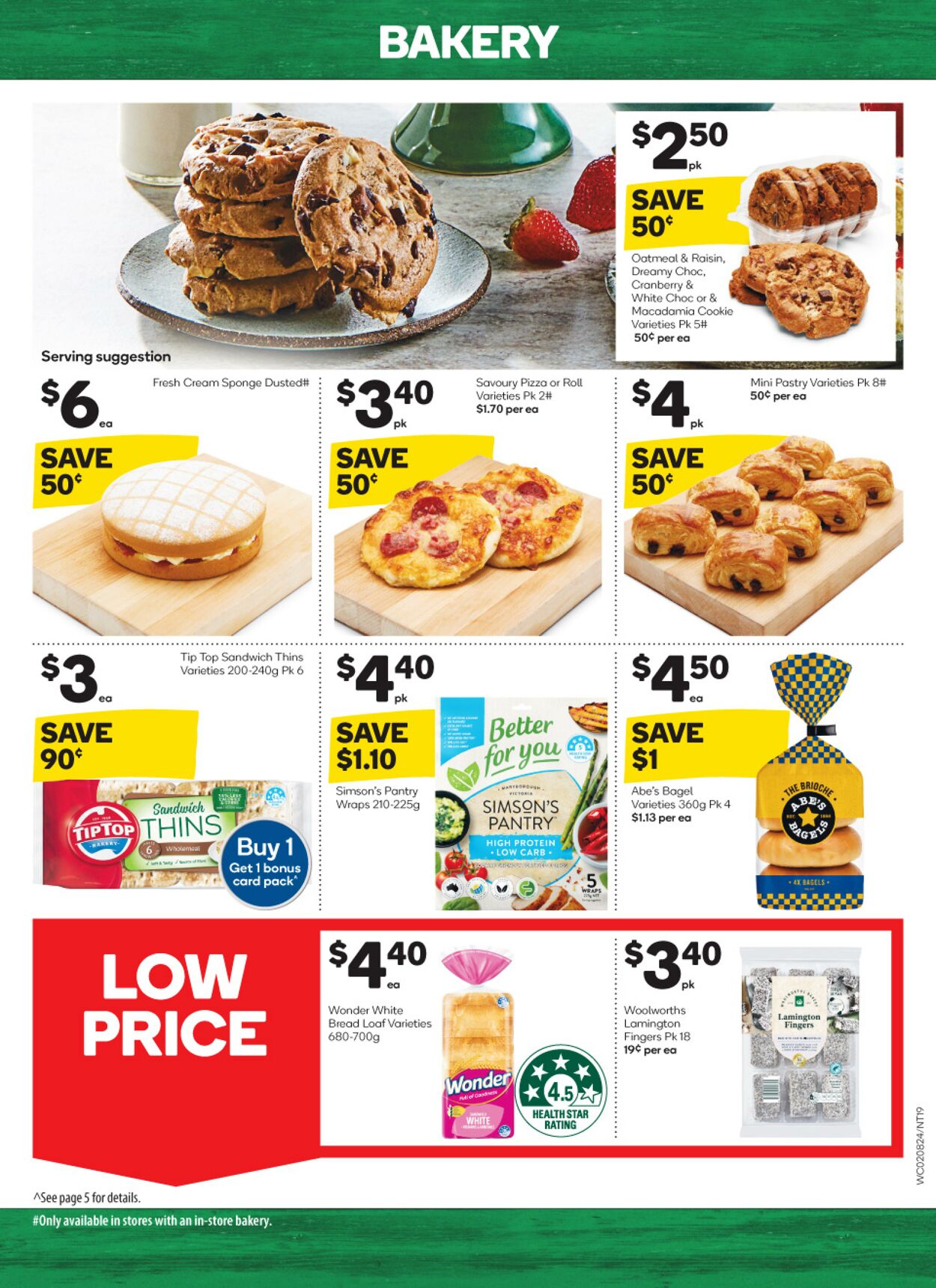 Catalogue Woolworths 02.08.2023 - 08.08.2023