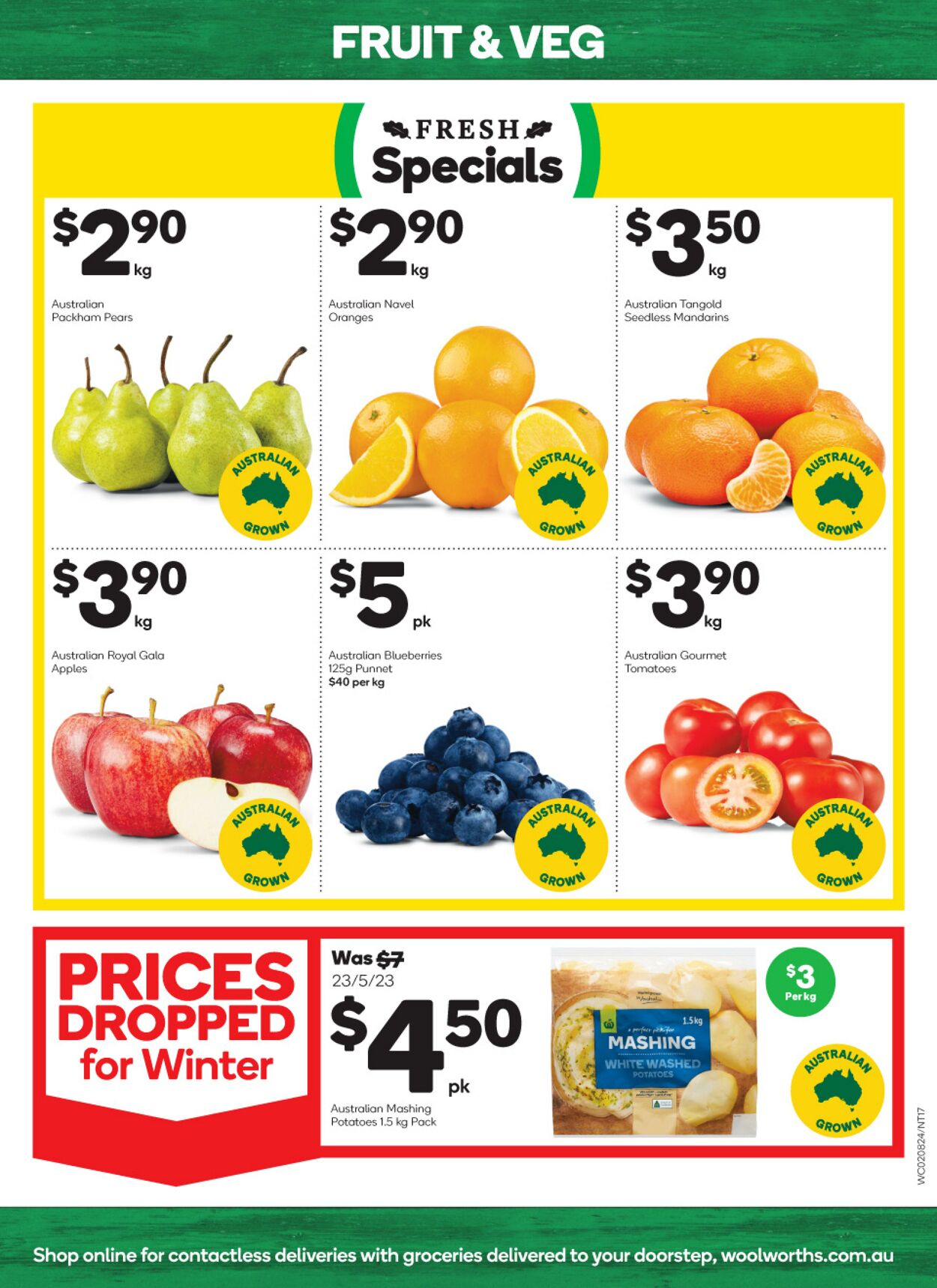 Catalogue Woolworths 02.08.2023 - 08.08.2023