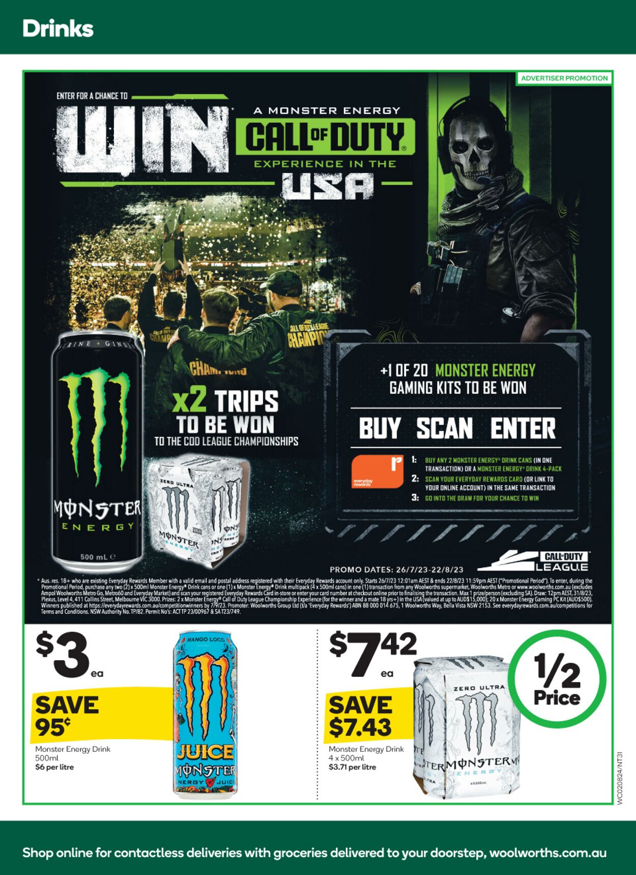 Catalogue Woolworths 02.08.2023 - 08.08.2023