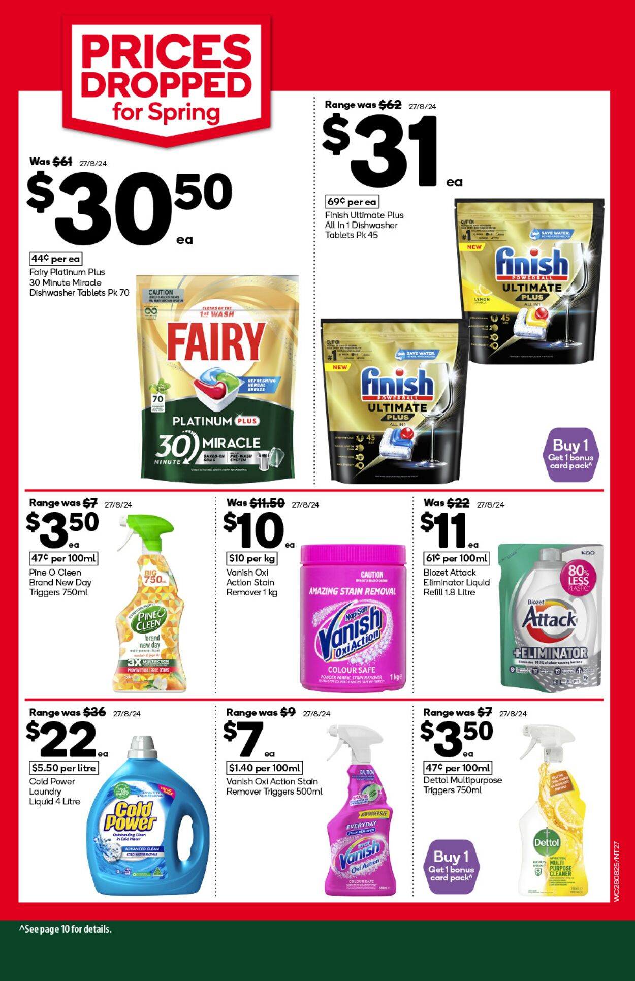 Catalogue Woolworths 28.08.2024 - 03.09.2024