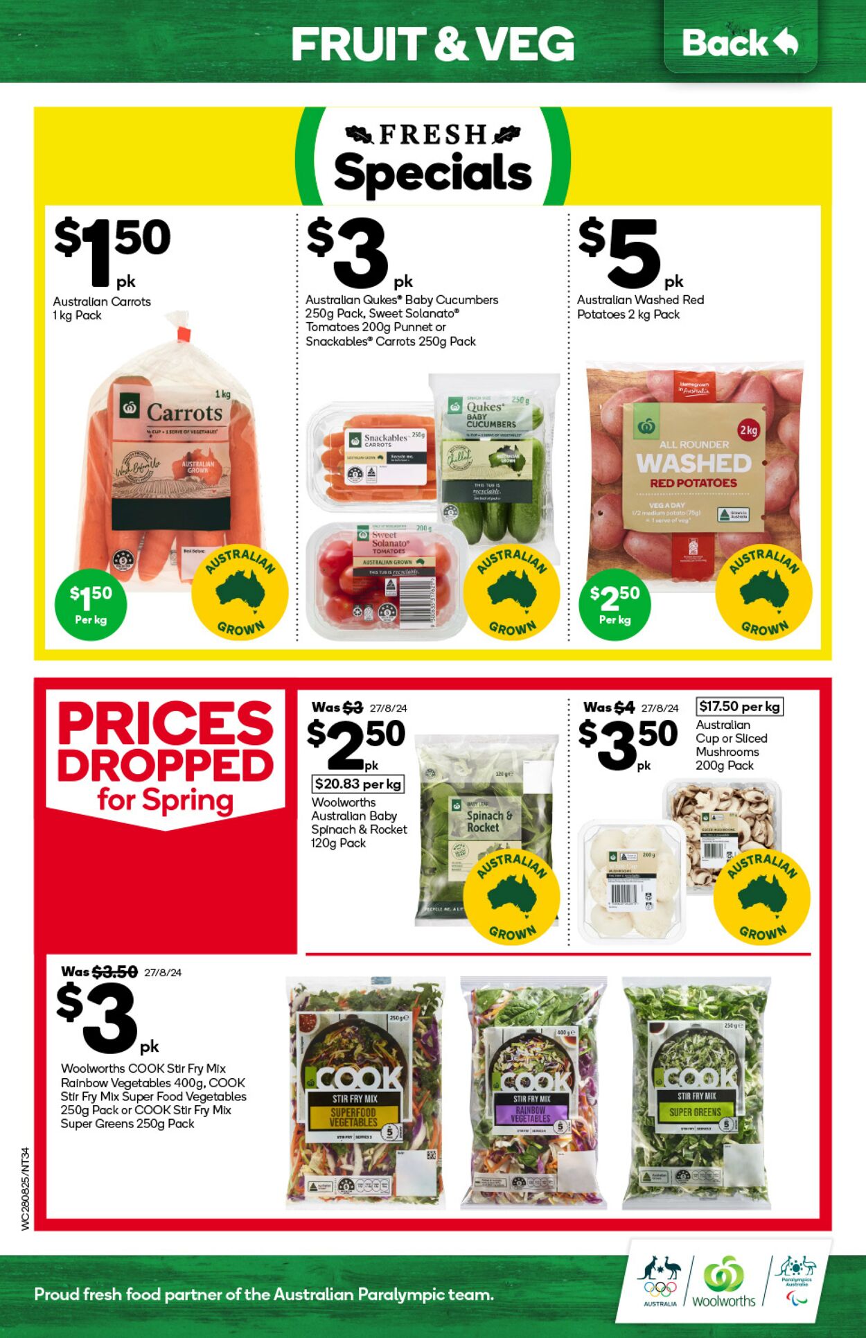 Catalogue Woolworths 28.08.2024 - 03.09.2024