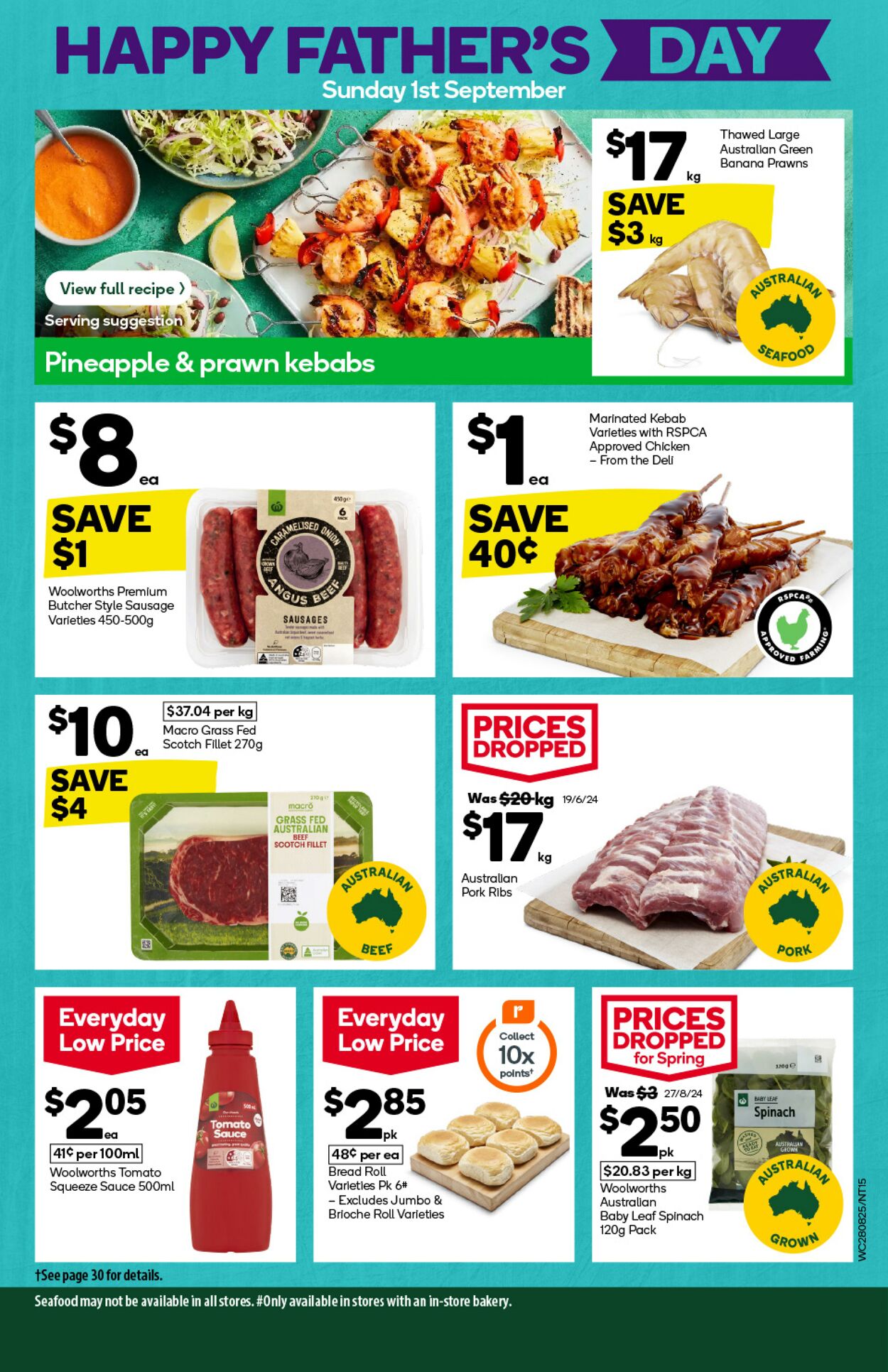 Catalogue Woolworths 28.08.2024 - 03.09.2024