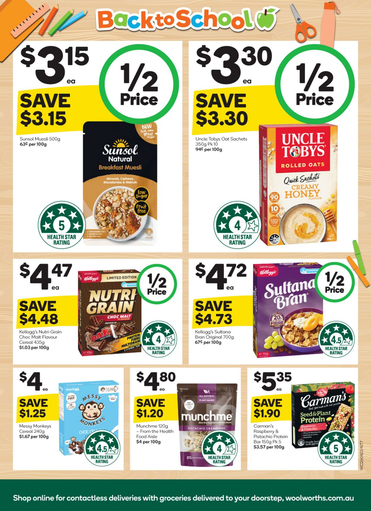 Catalogue Woolworths 26.04.2023 - 02.05.2023