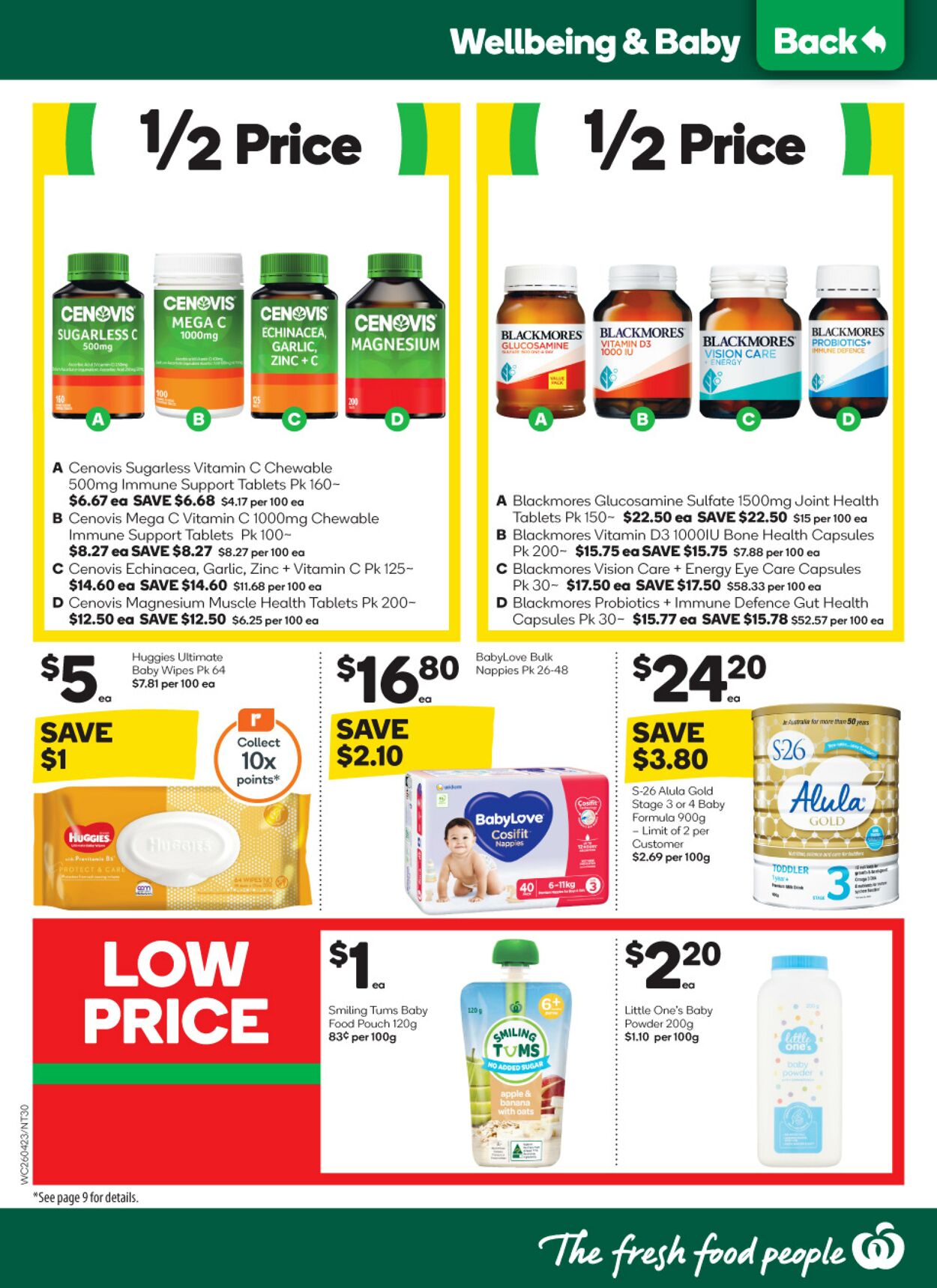 Catalogue Woolworths 26.04.2023 - 02.05.2023