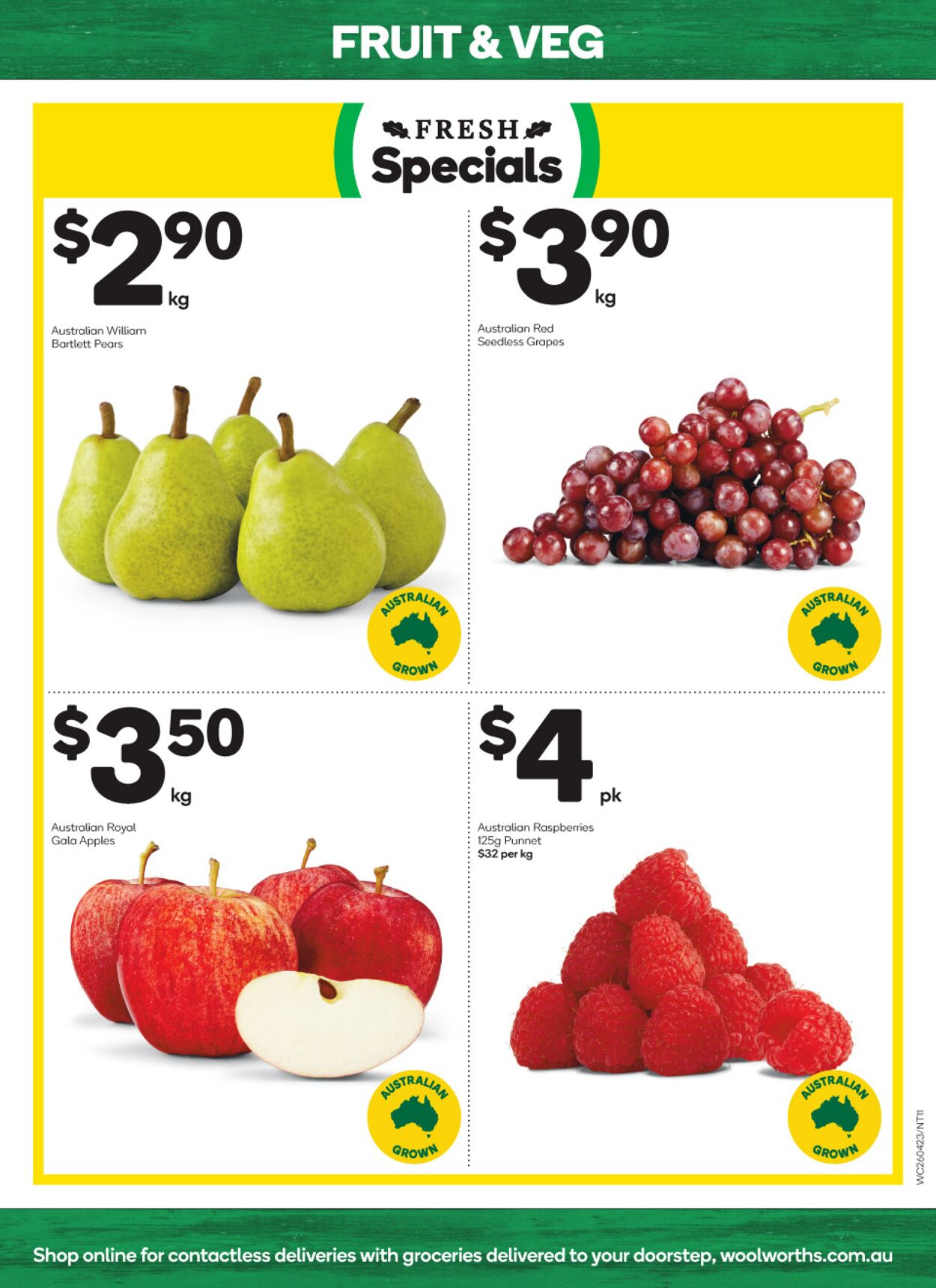 Catalogue Woolworths 26.04.2023 - 02.05.2023