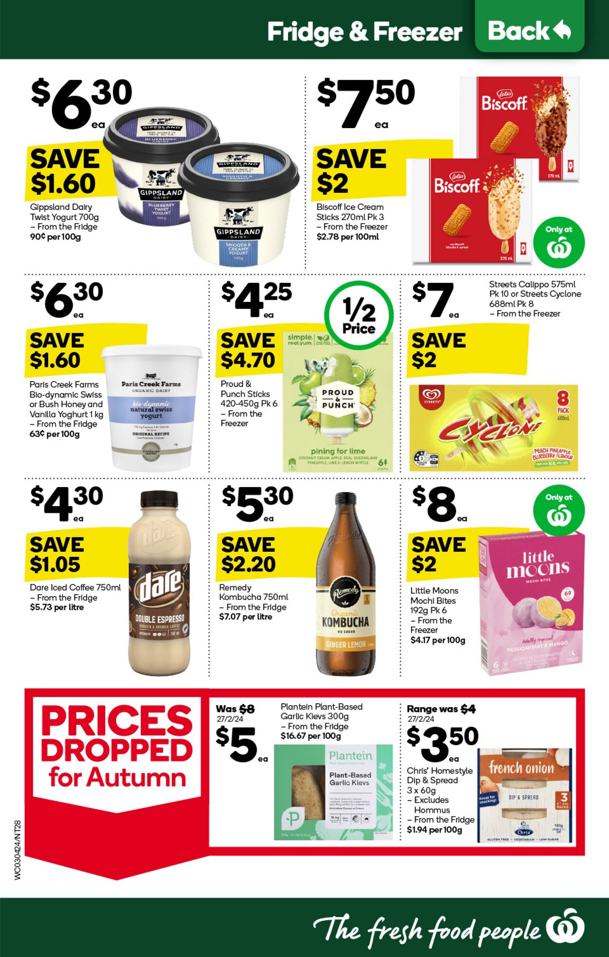 Catalogue Woolworths 03.04.2024 - 09.04.2024