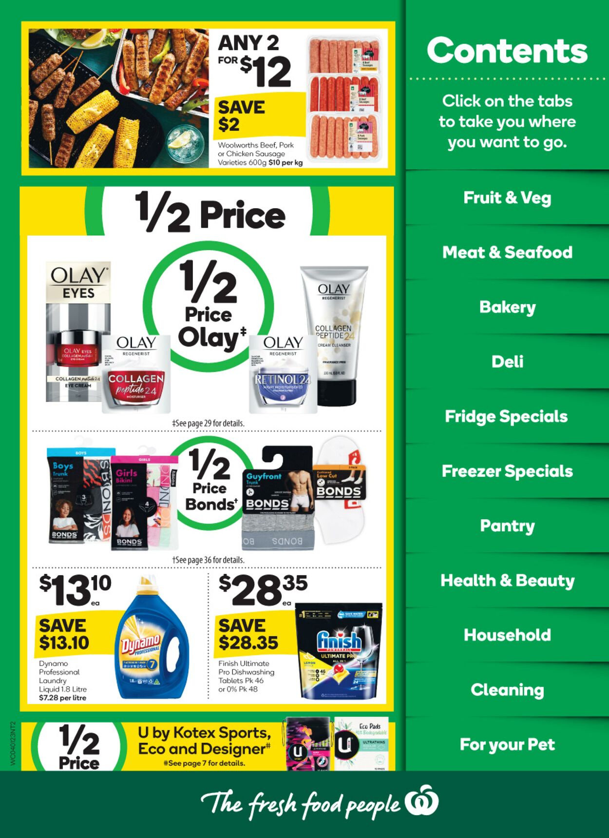 Catalogue Woolworths 04.01.2023 - 10.01.2023