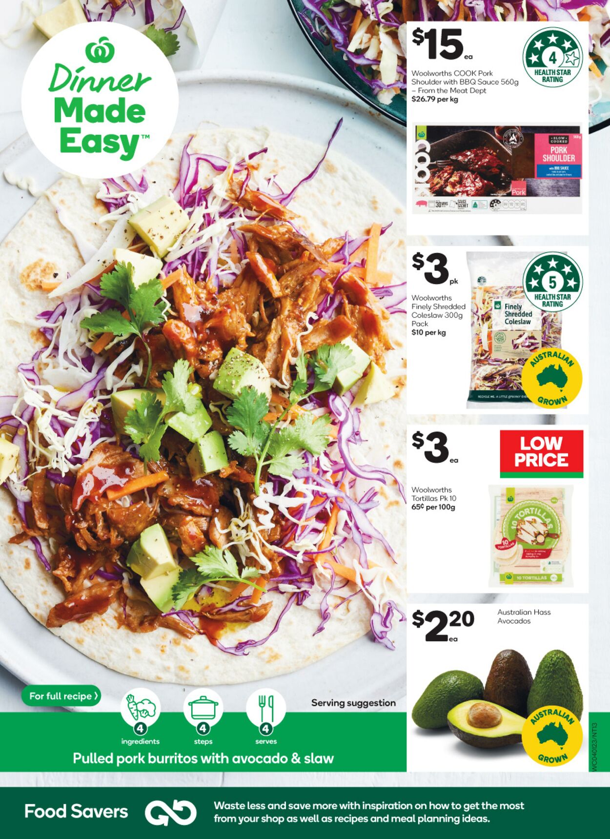 Catalogue Woolworths 04.01.2023 - 10.01.2023