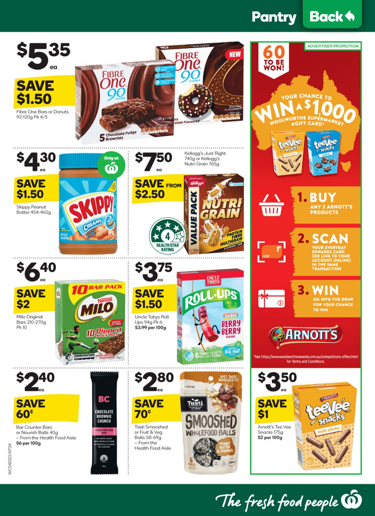 Catalogue Woolworths 04.01.2023 - 10.01.2023