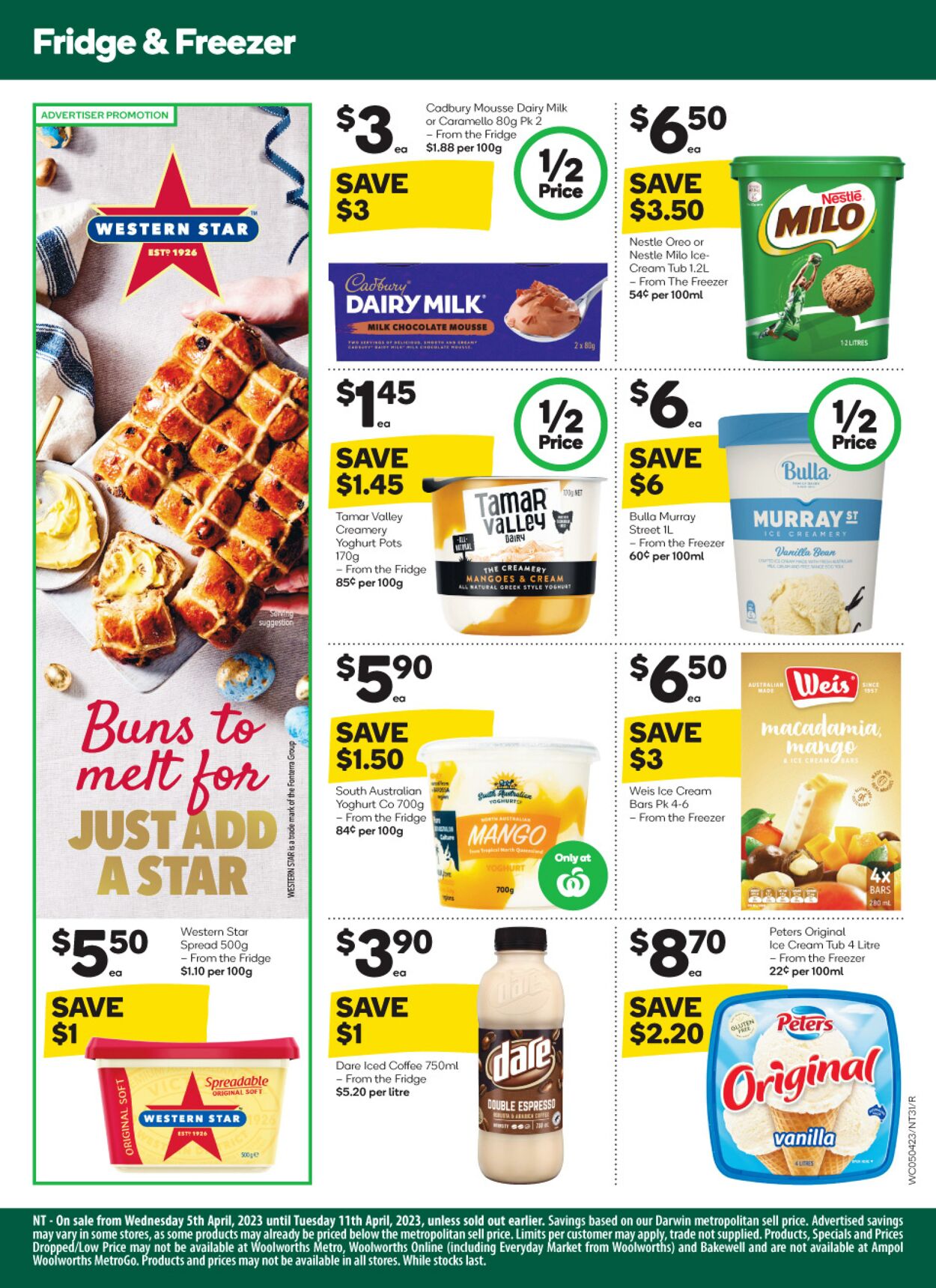 Catalogue Woolworths 05.04.2023 - 11.04.2023