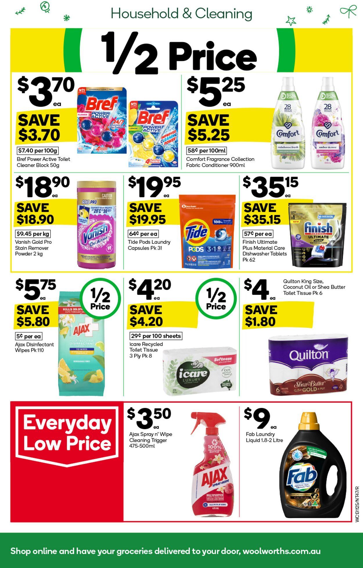 Catalogue Woolworths 13.11.2024 - 19.11.2024