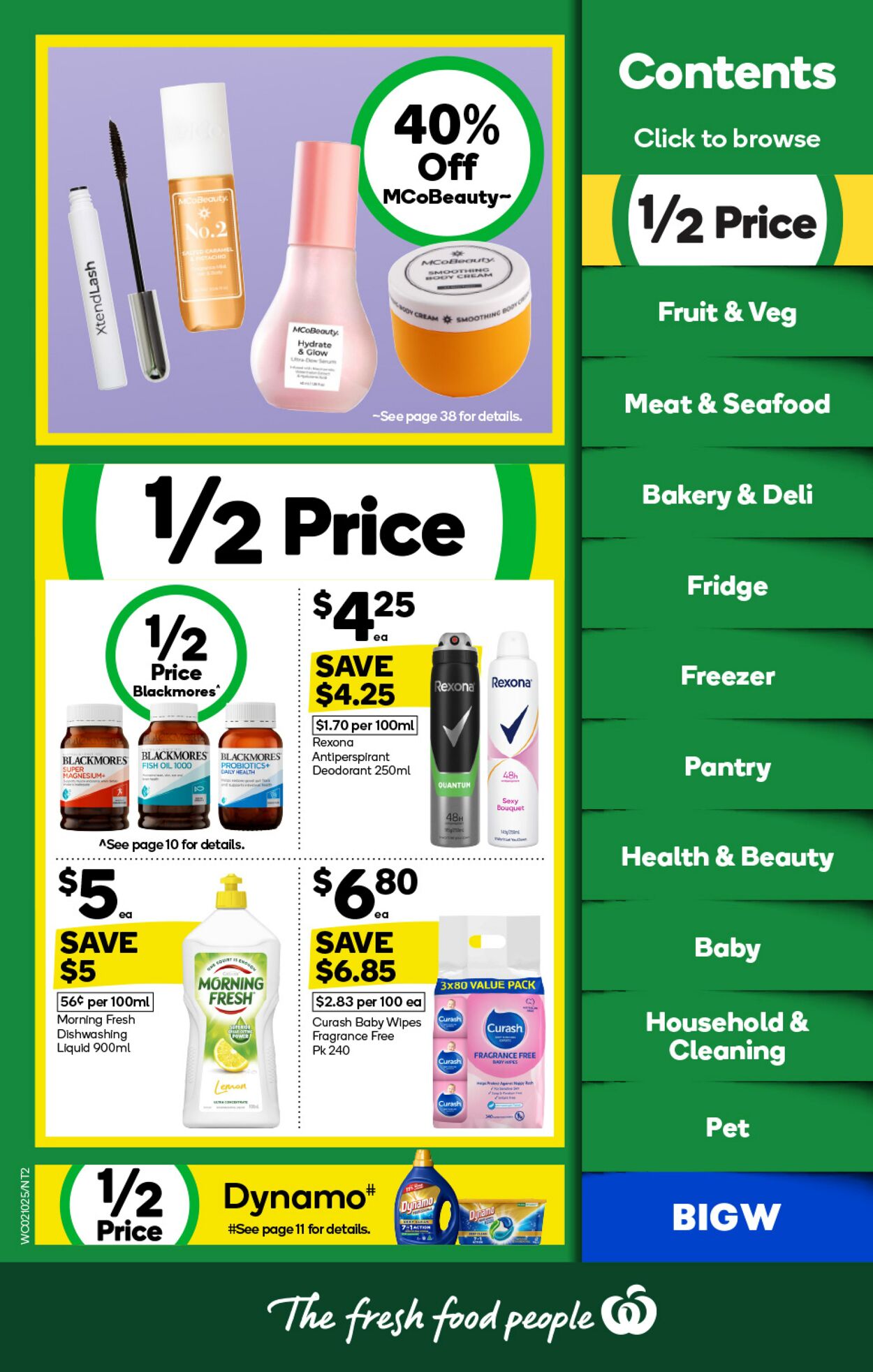 Catalogue Woolworths 02.10.2024 - 08.10.2024