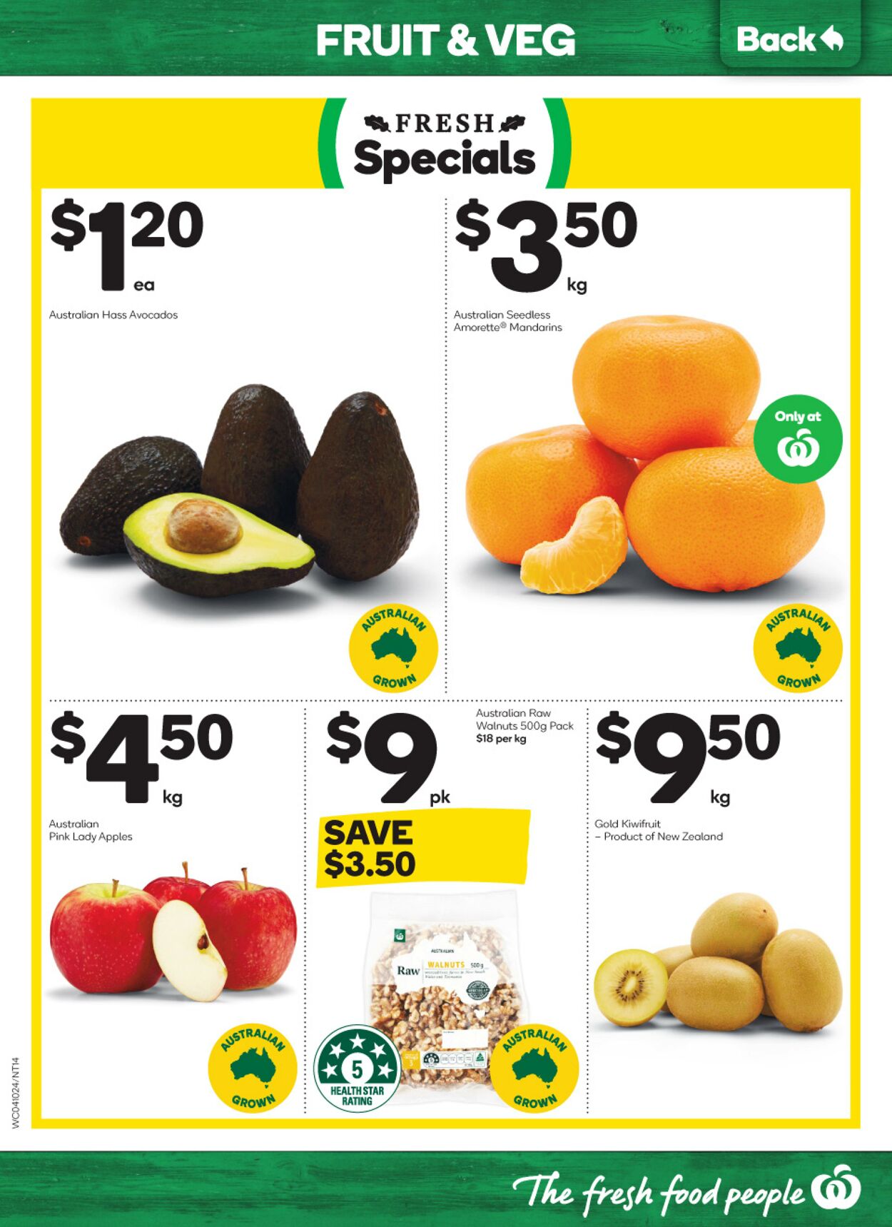 Catalogue Woolworths 04.10.2023 - 10.10.2023