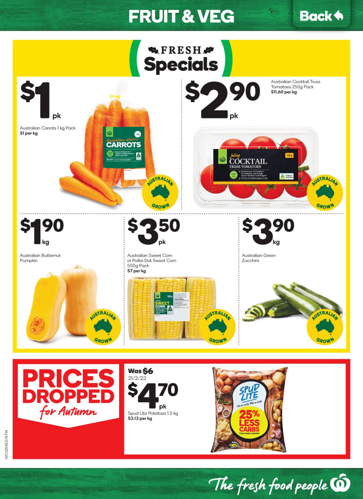 Catalogue Woolworths 12.04.2023 - 18.04.2023