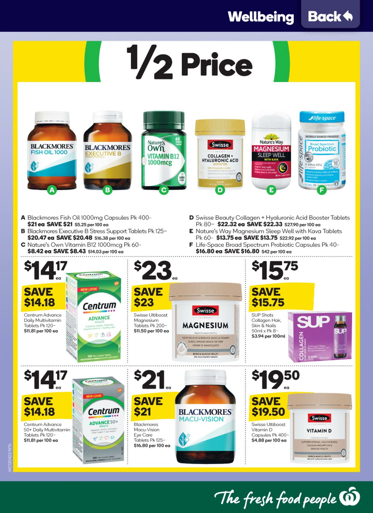 Catalogue Woolworths 12.04.2023 - 18.04.2023