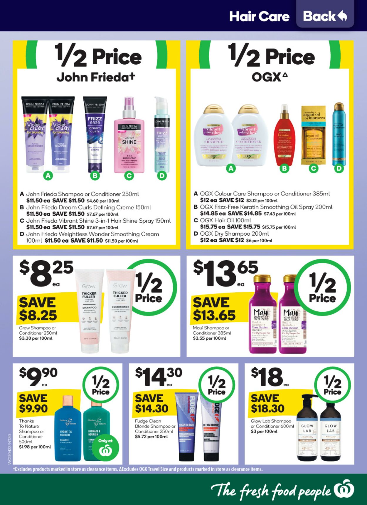 Catalogue Woolworths 12.04.2023 - 18.04.2023