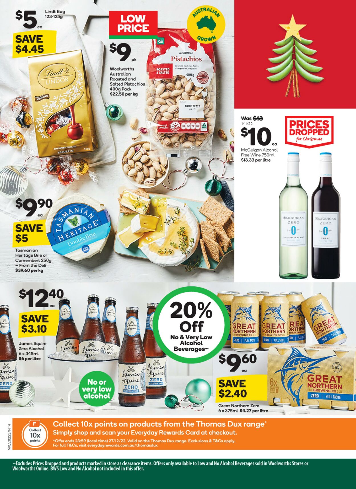 Catalogue Woolworths 21.12.2022 - 27.12.2022