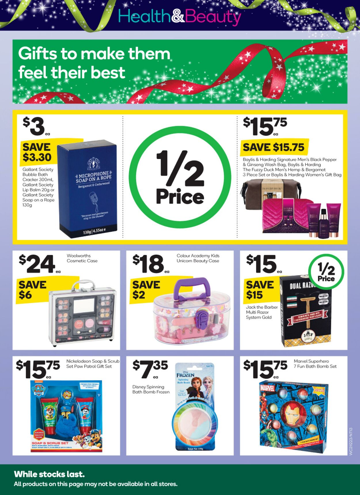 Catalogue Woolworths 21.12.2022 - 27.12.2022