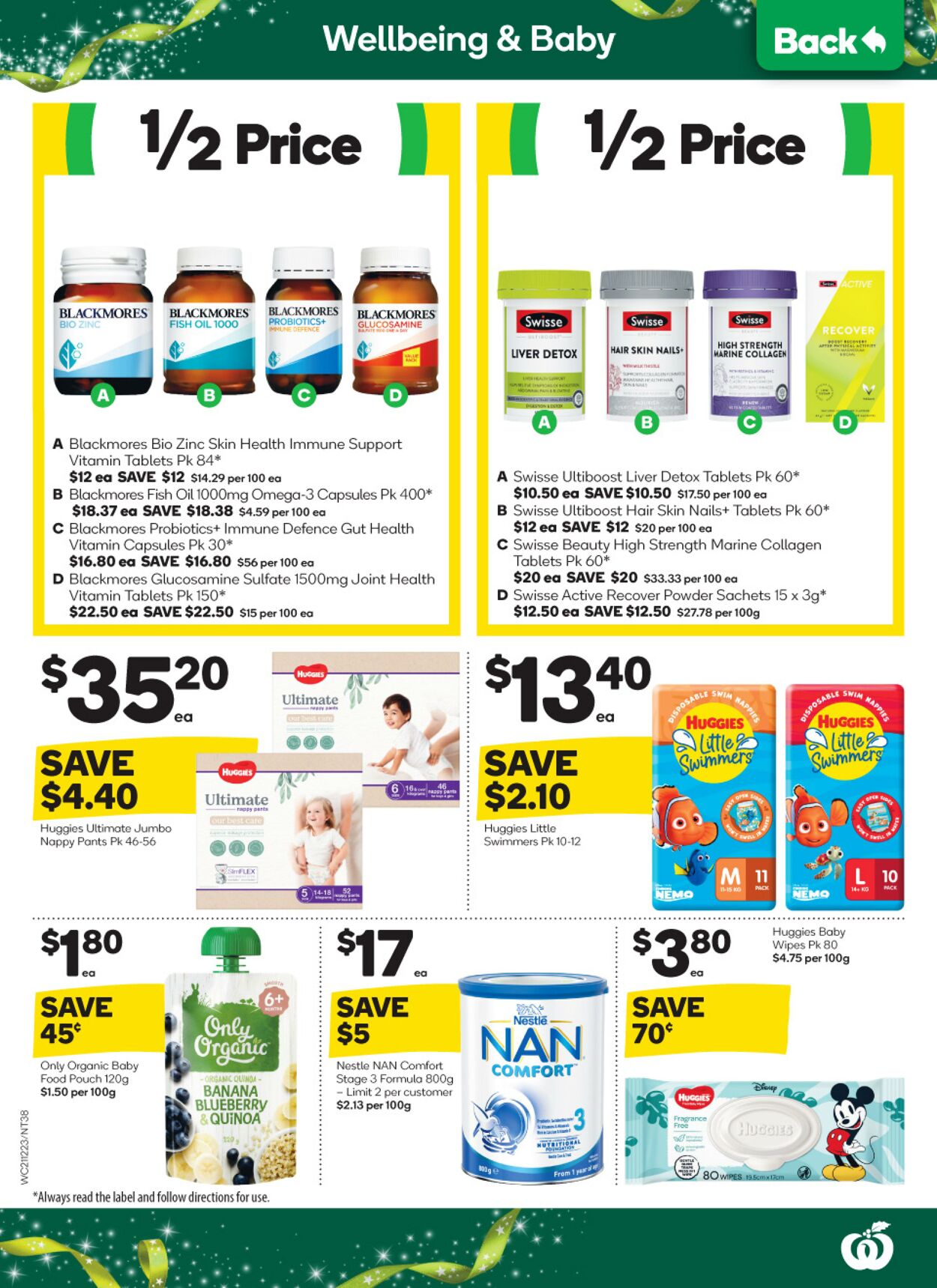 Catalogue Woolworths 21.12.2022 - 27.12.2022