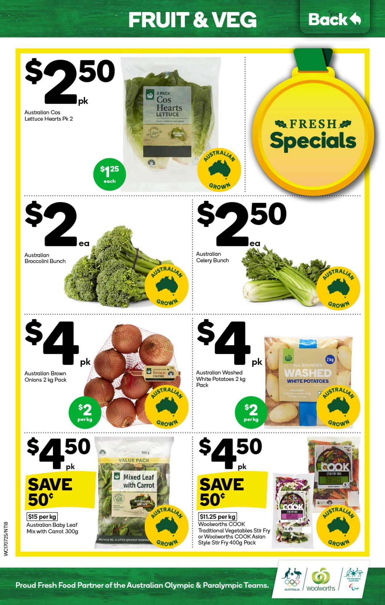 Catalogue Woolworths 17.07.2024 - 23.07.2024