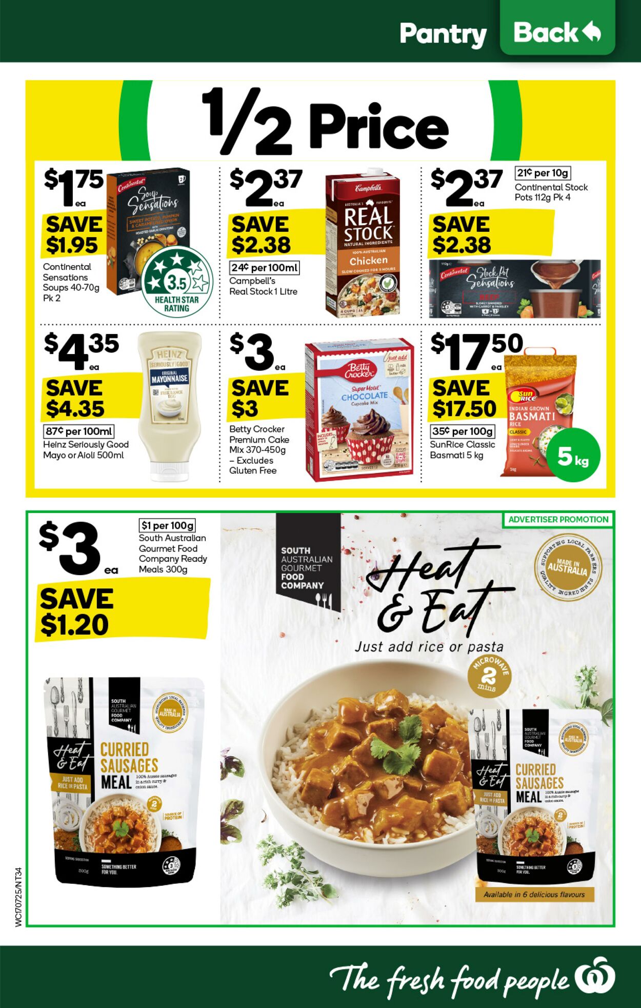 Catalogue Woolworths 17.07.2024 - 23.07.2024