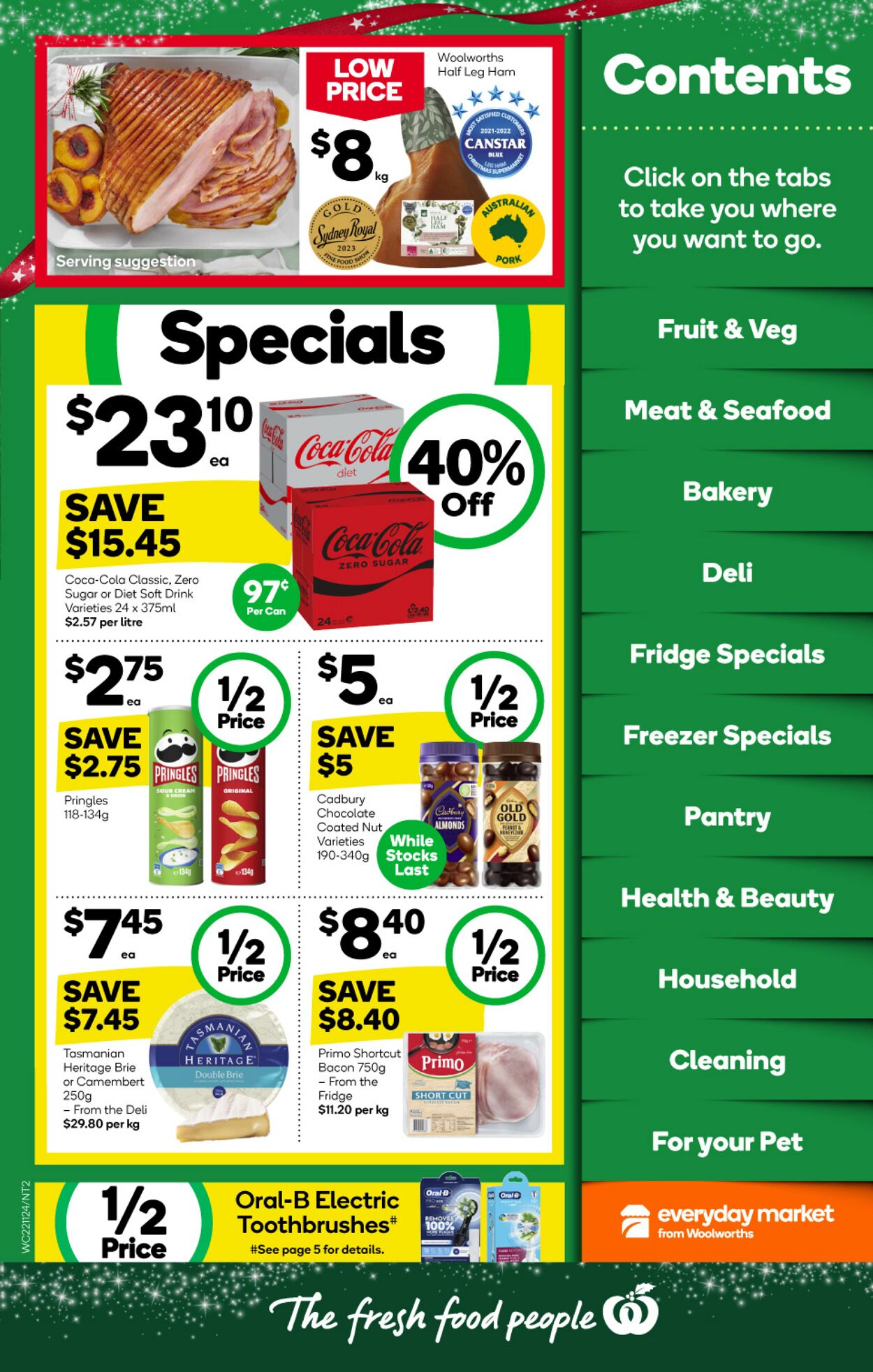 Catalogue Woolworths 22.11.2023 - 28.11.2023