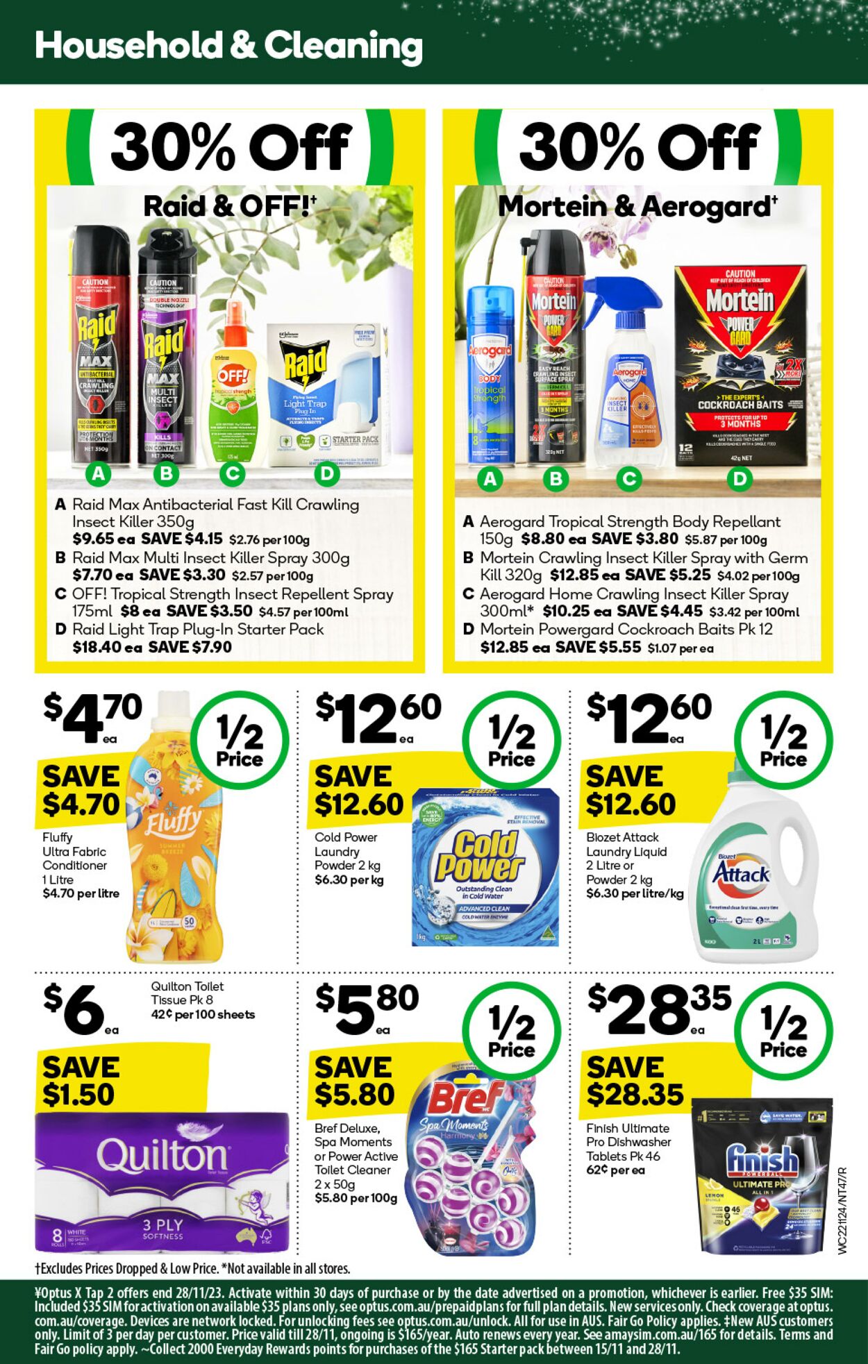 Catalogue Woolworths 22.11.2023 - 28.11.2023