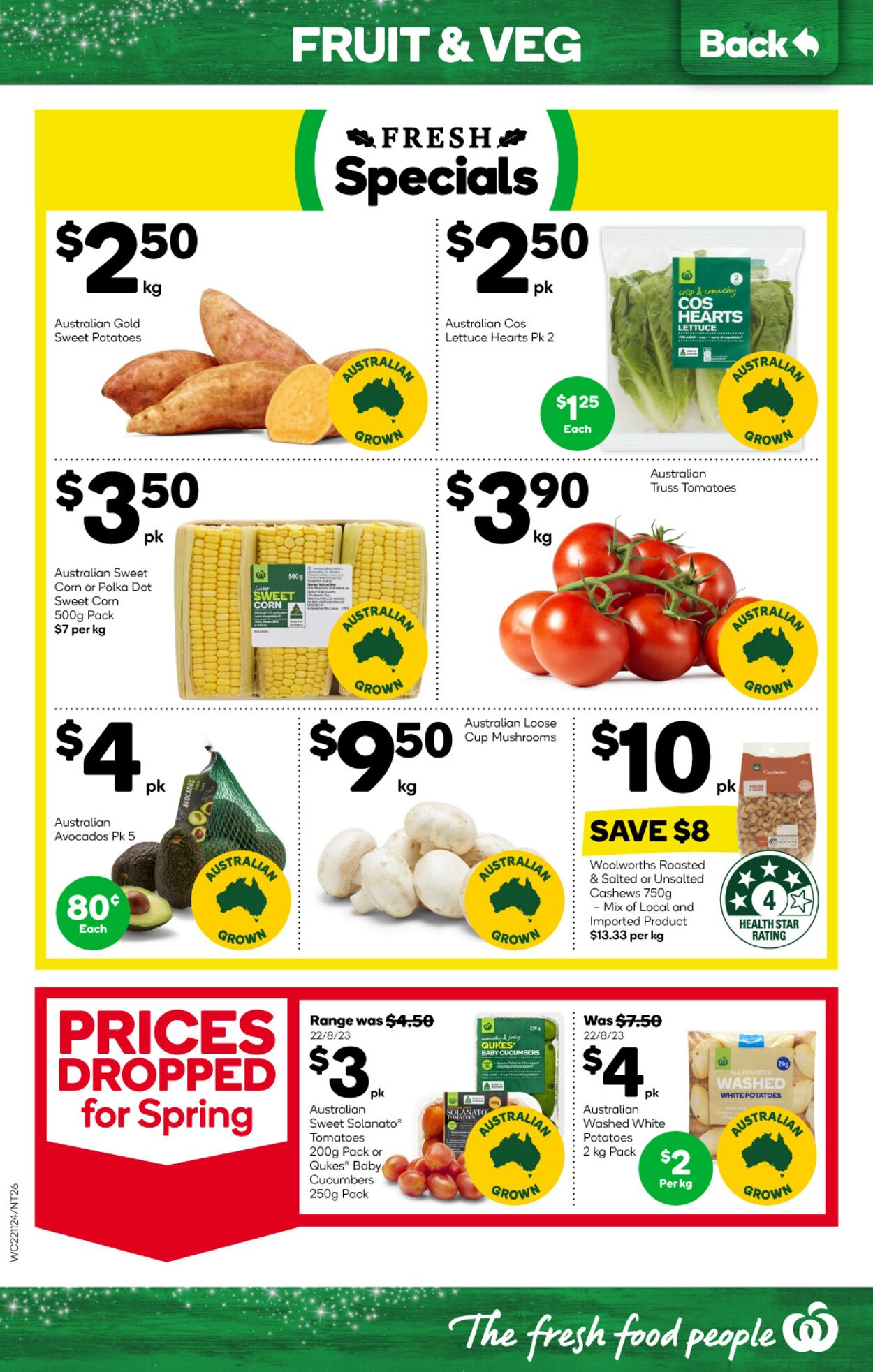 Catalogue Woolworths 22.11.2023 - 28.11.2023