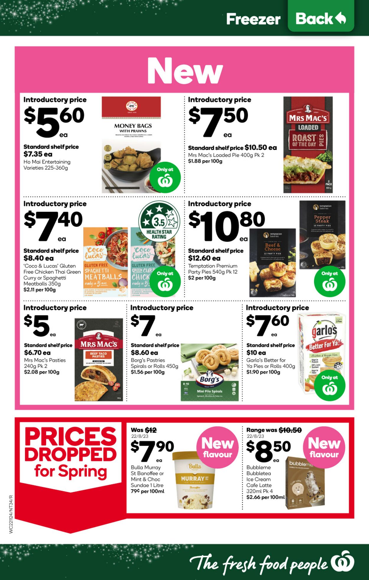 Catalogue Woolworths 22.11.2023 - 28.11.2023