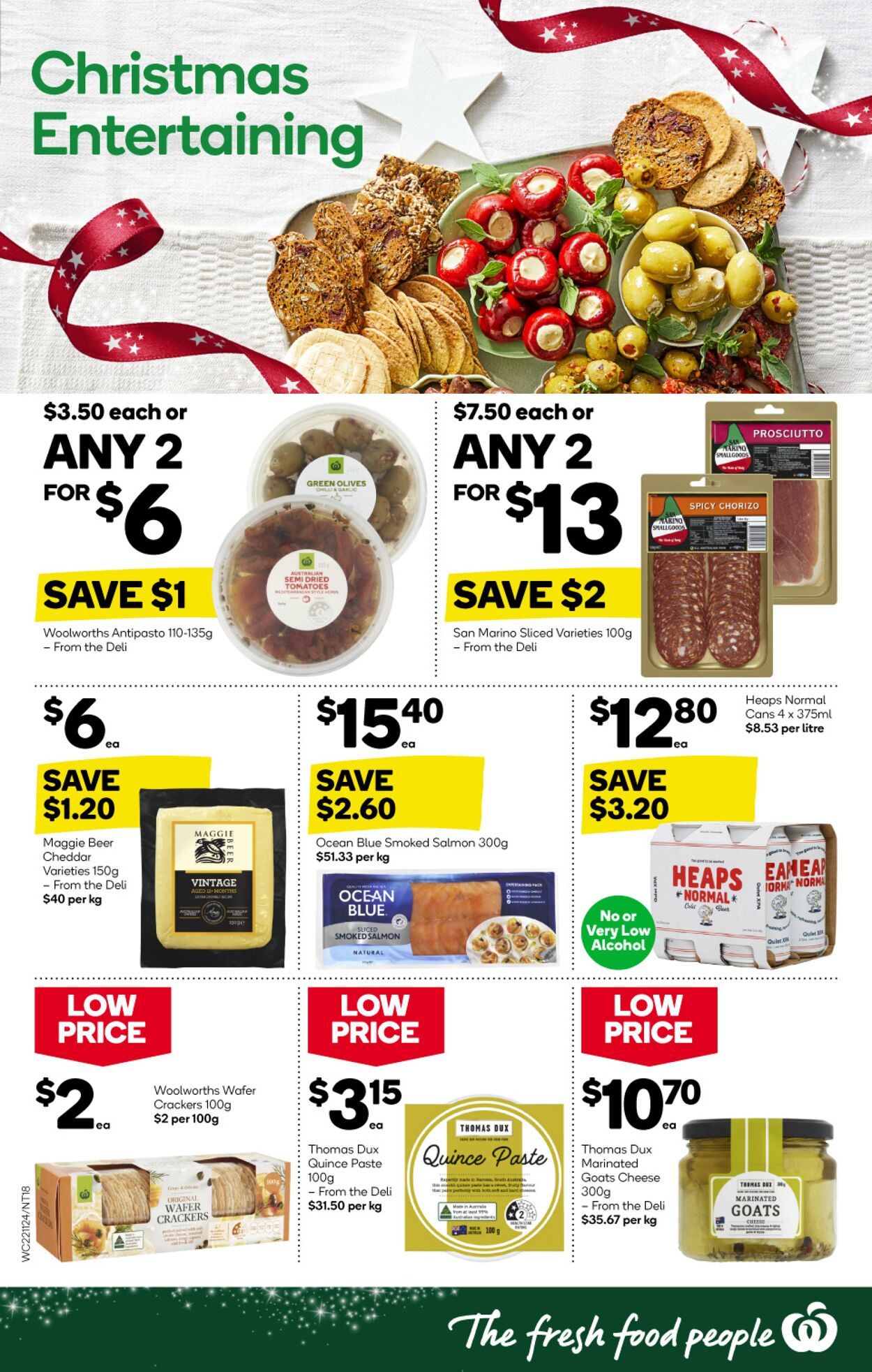 Catalogue Woolworths 22.11.2023 - 28.11.2023