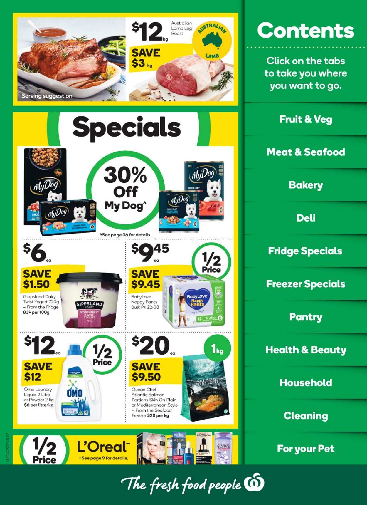 Catalogue Woolworths 14.09.2022 - 20.09.2022