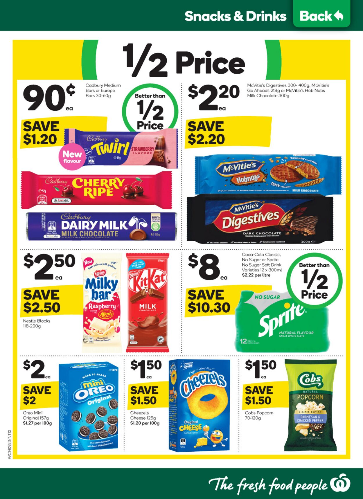 Catalogue Woolworths 14.09.2022 - 20.09.2022