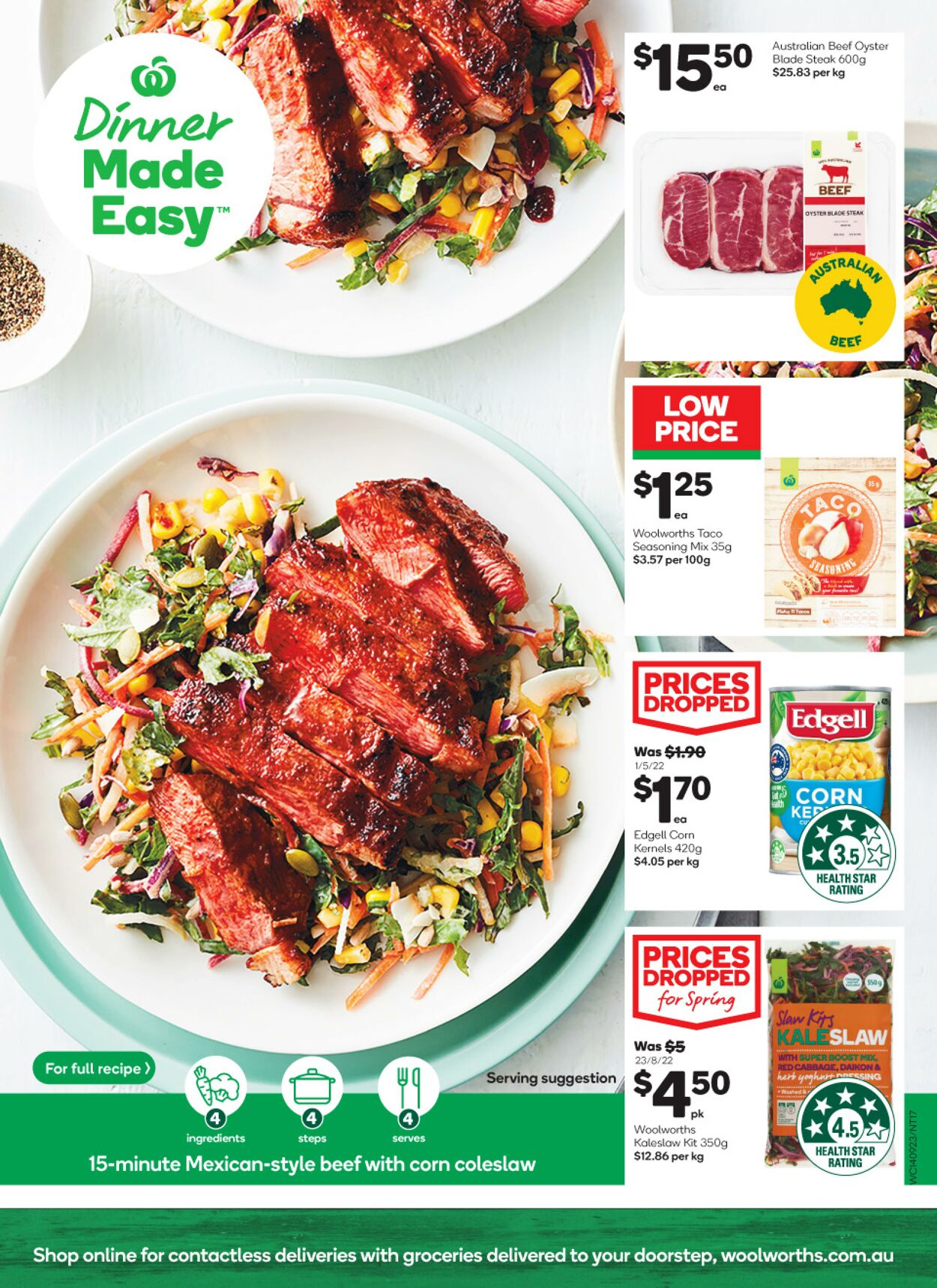 Catalogue Woolworths 14.09.2022 - 20.09.2022