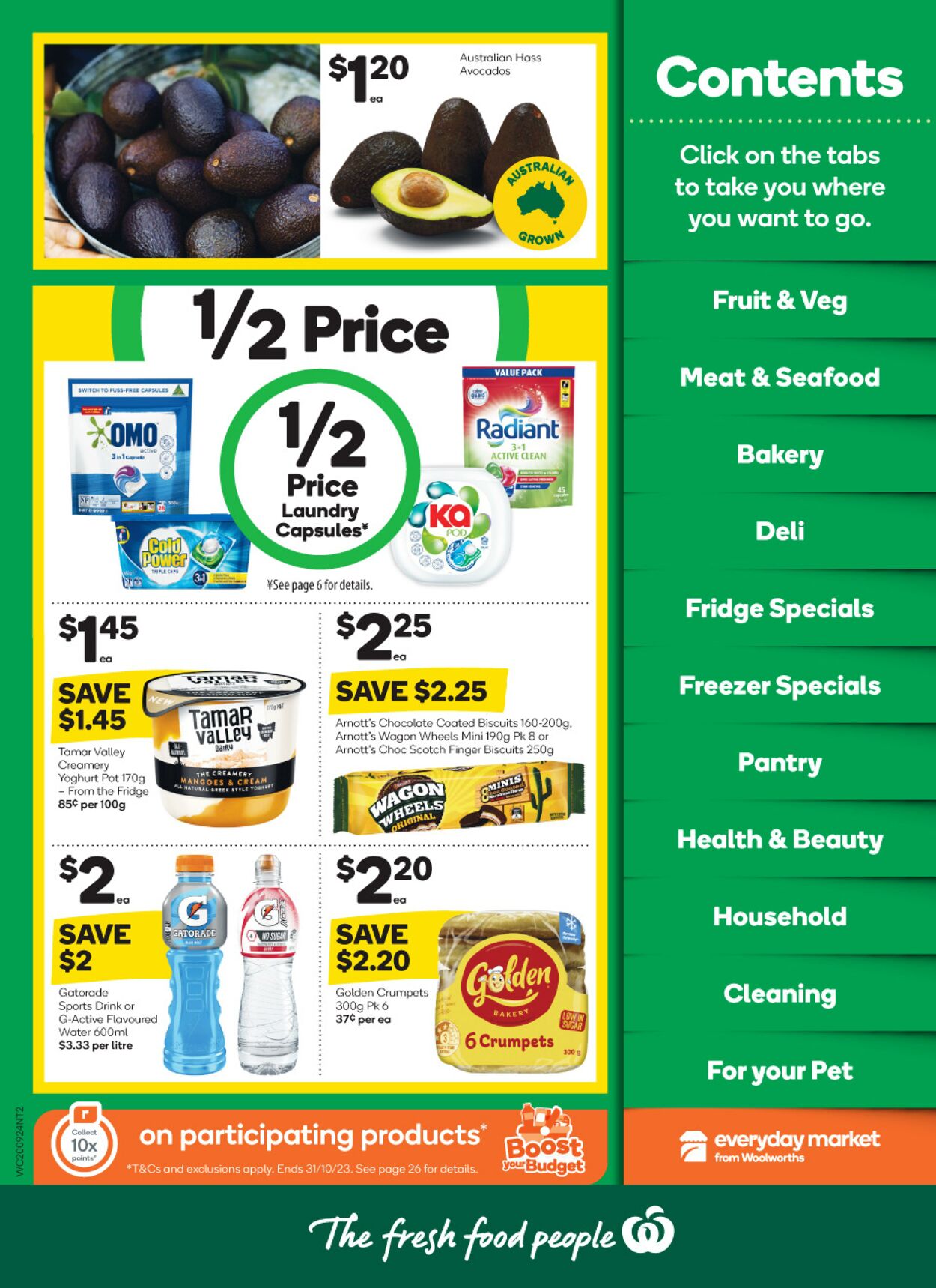 Catalogue Woolworths 20.09.2023 - 26.09.2023