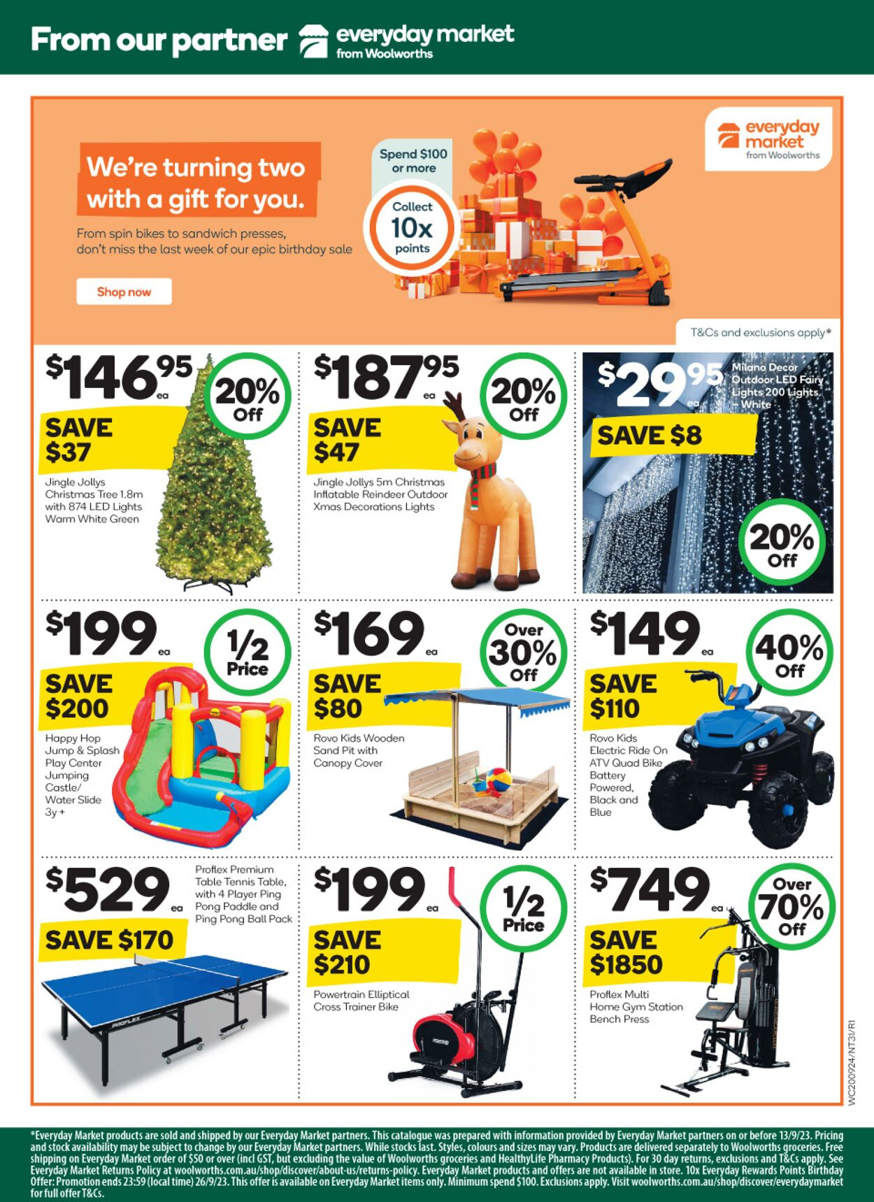 Catalogue Woolworths 20.09.2023 - 26.09.2023